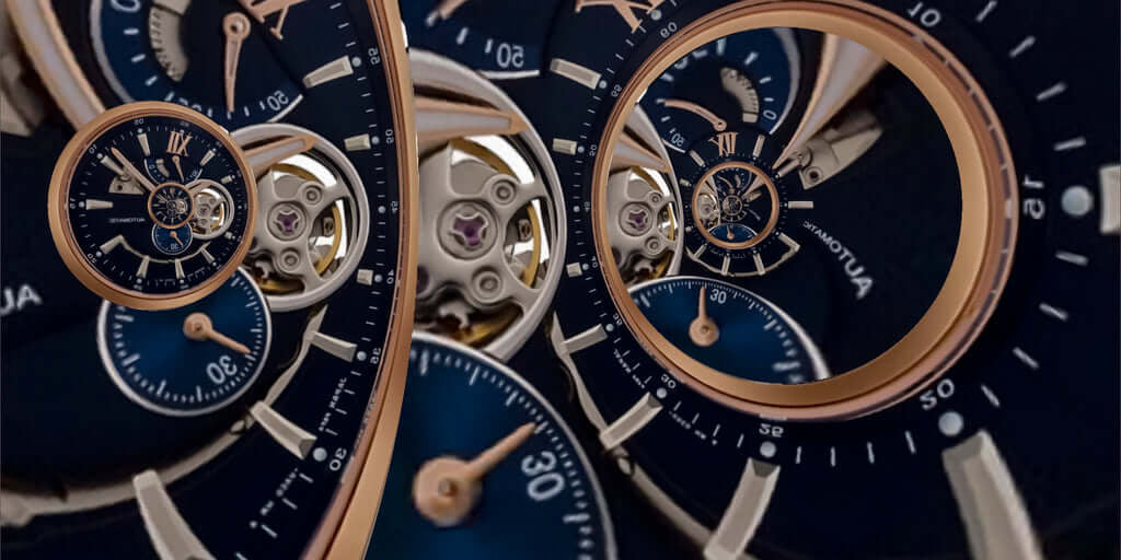 Design contemporain de luxe montres, illustration de mécanismes horlogers raffinés, véritables œuvres d'art du temps.