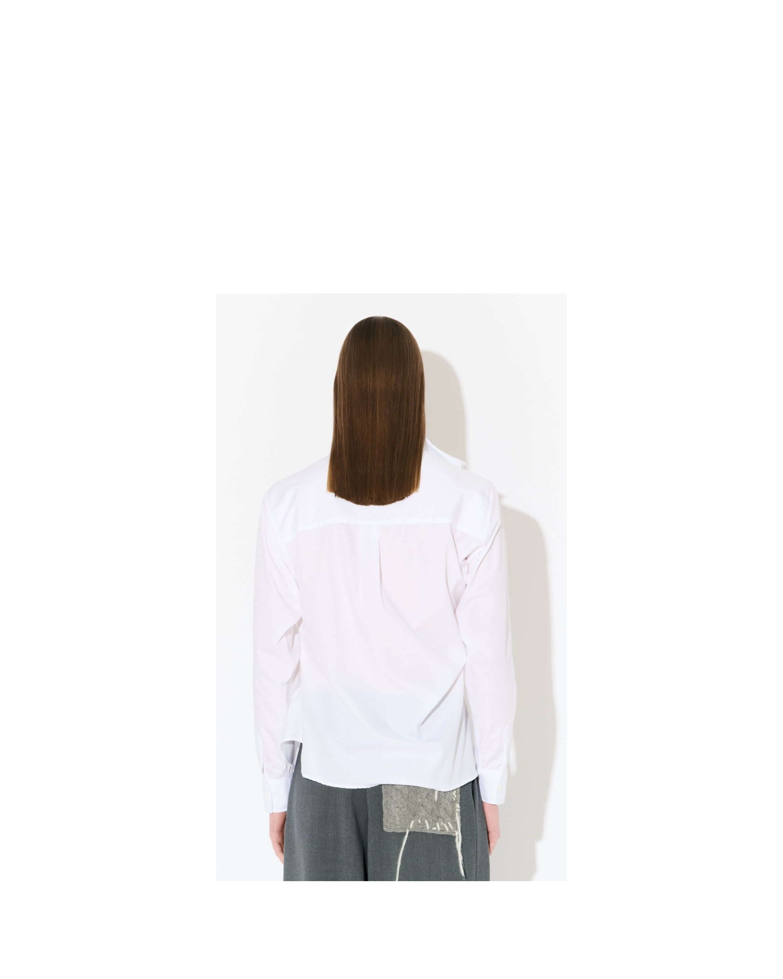 ELASTICATED RUFFLE SHIRT