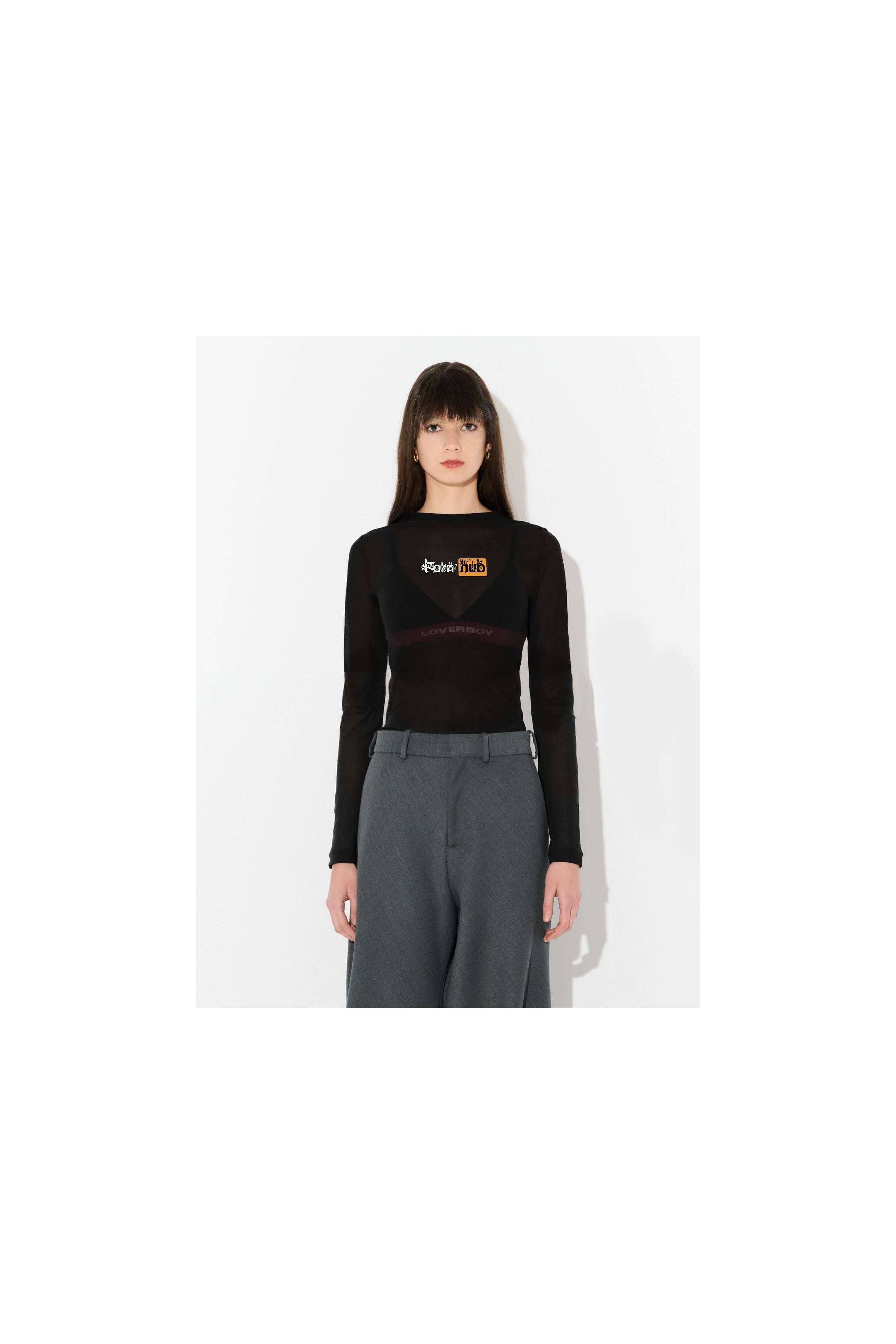 PORNHUB POWERMESH LONG SLEEVE TEE