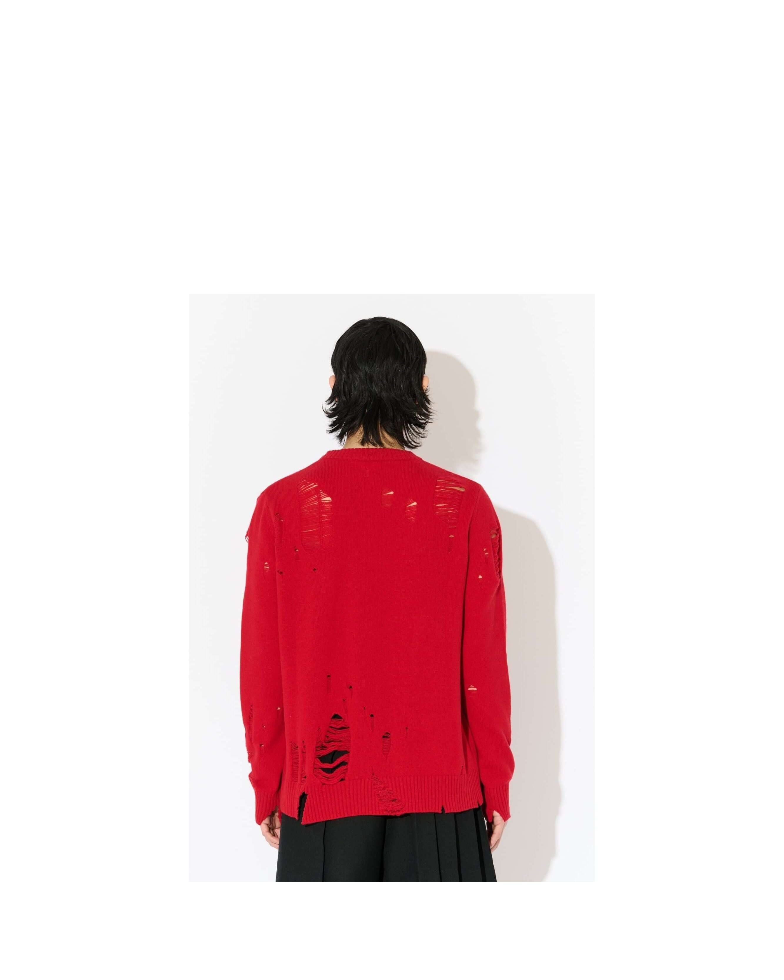 DISTRESSED LOGO JUMPER