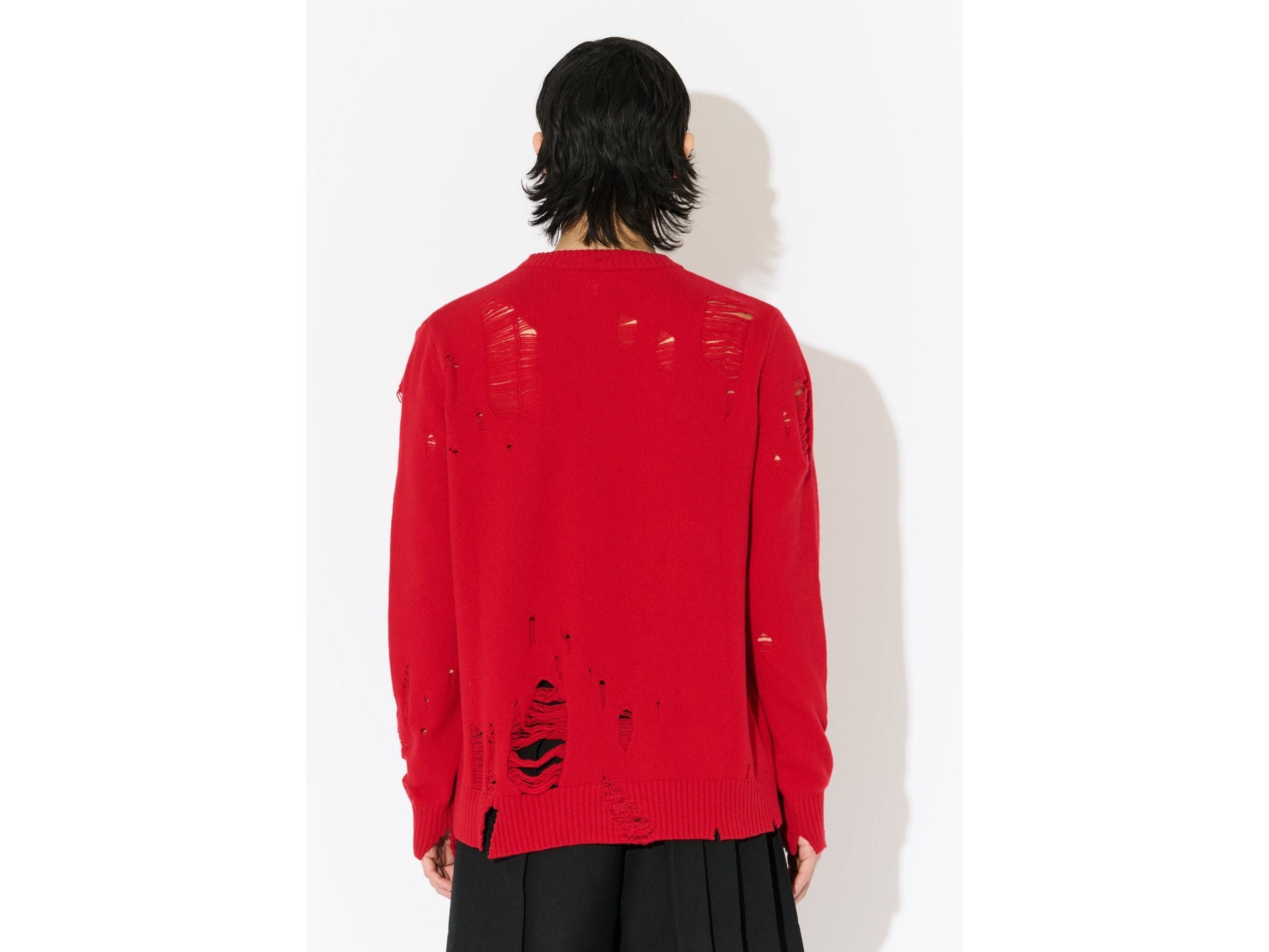 DISTRESSED LOGO JUMPER