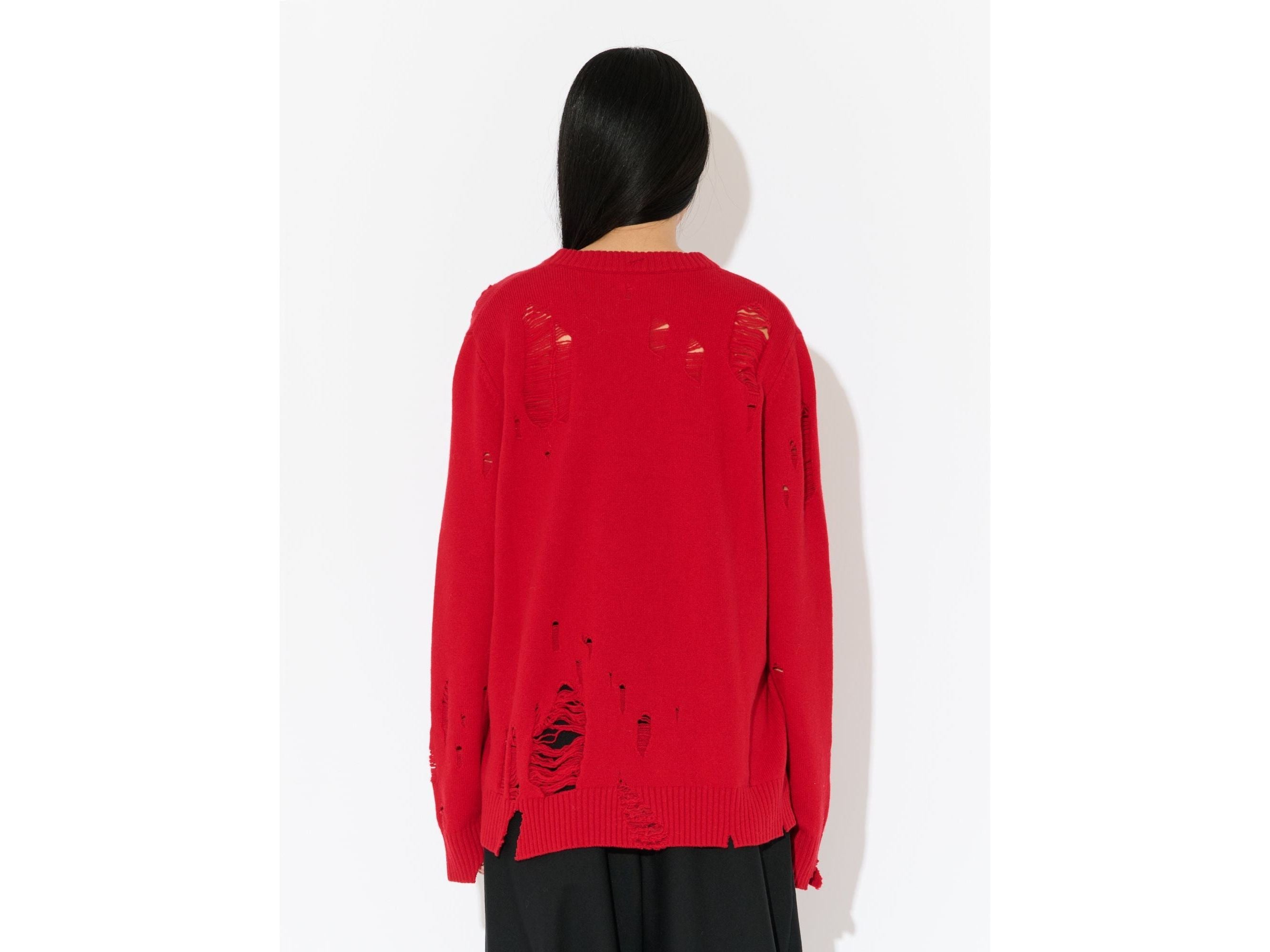 DISTRESSED LOGO JUMPER