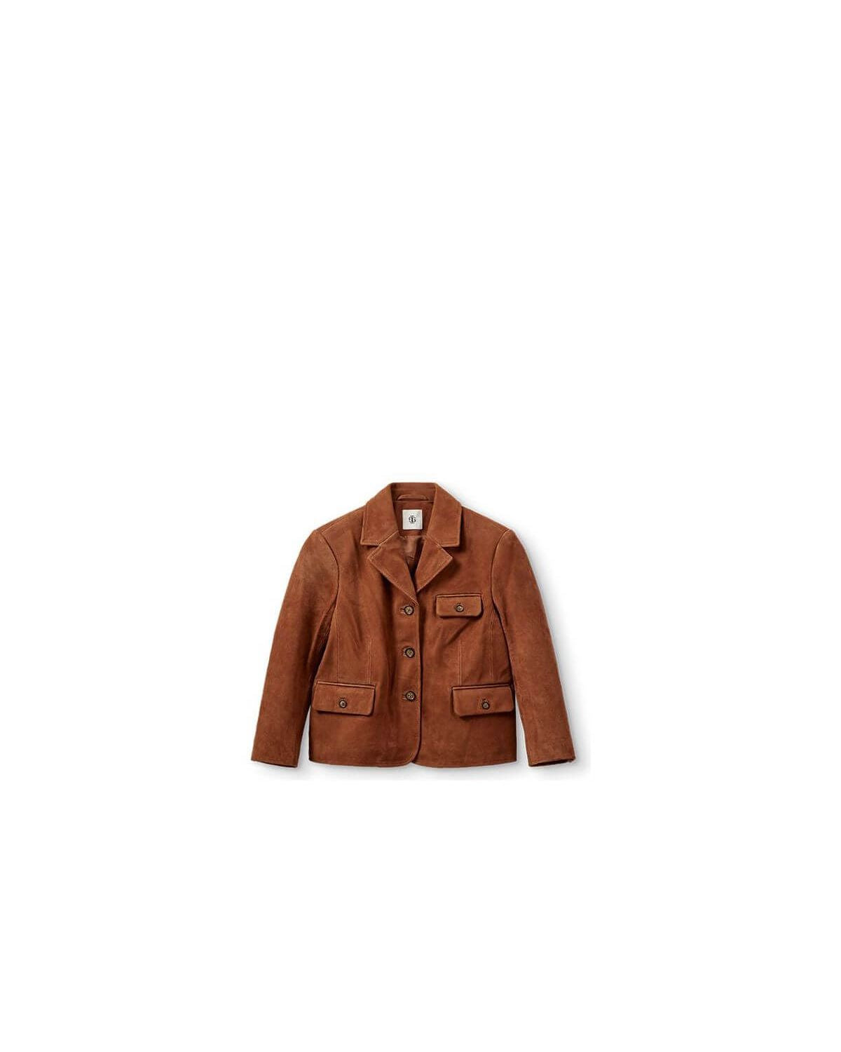 Suede Fitted Jacket