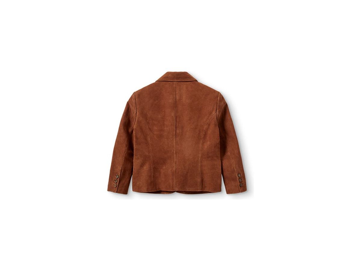 Suede Fitted Jacket