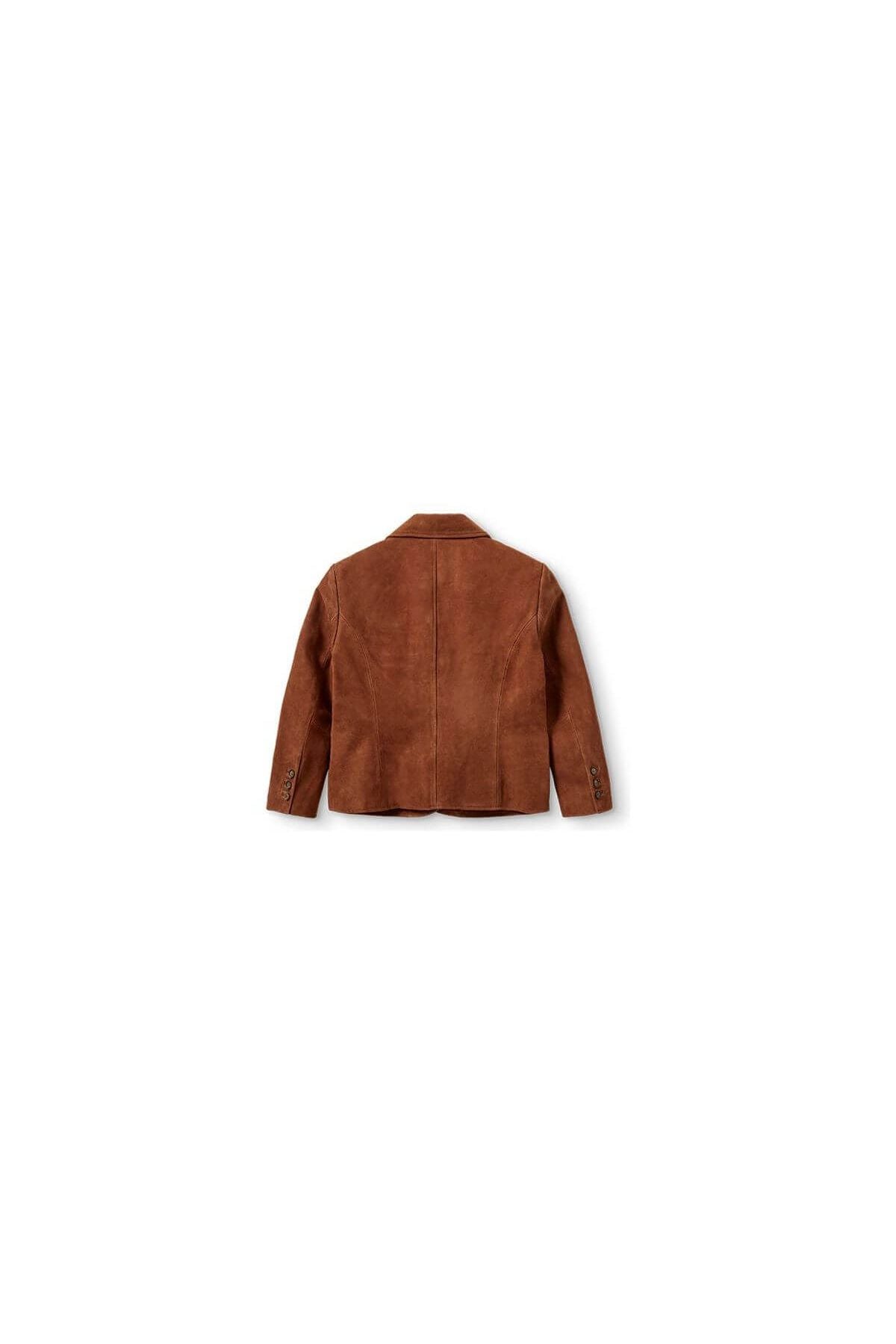 Suede Fitted Jacket