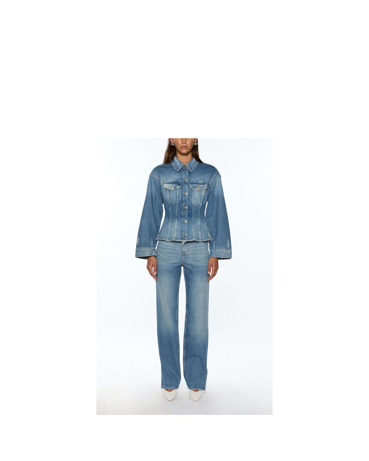 cinched jacket crop tru vintage