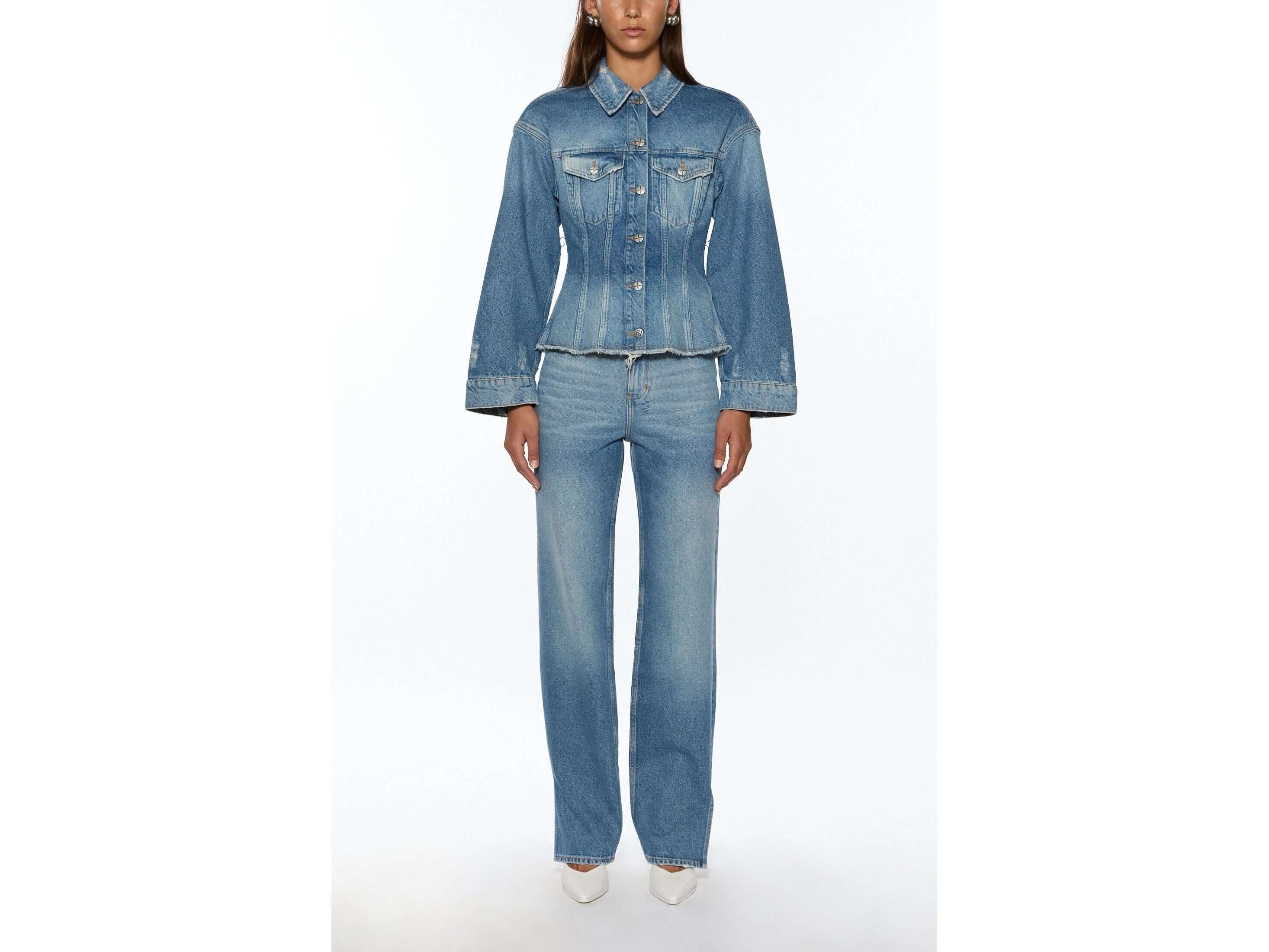 cinched jacket crop tru vintage