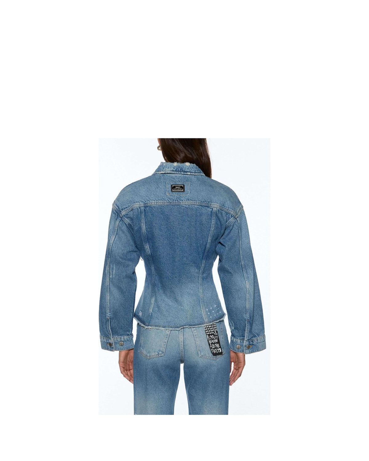 cinched jacket crop tru vintage