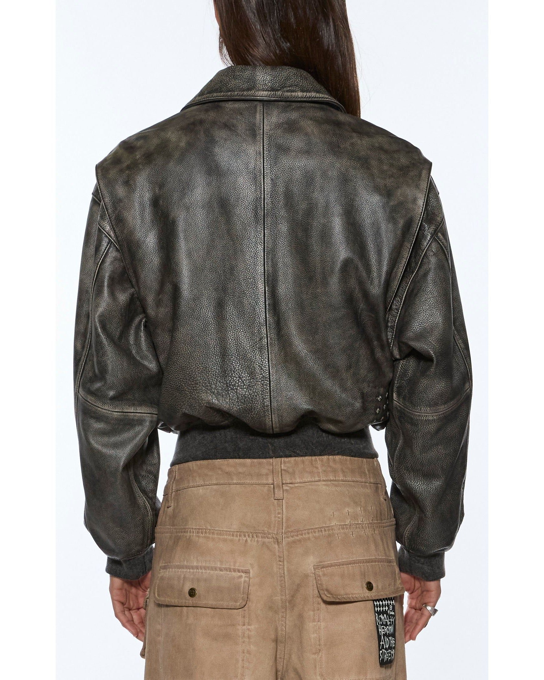 highway bomber vintage black