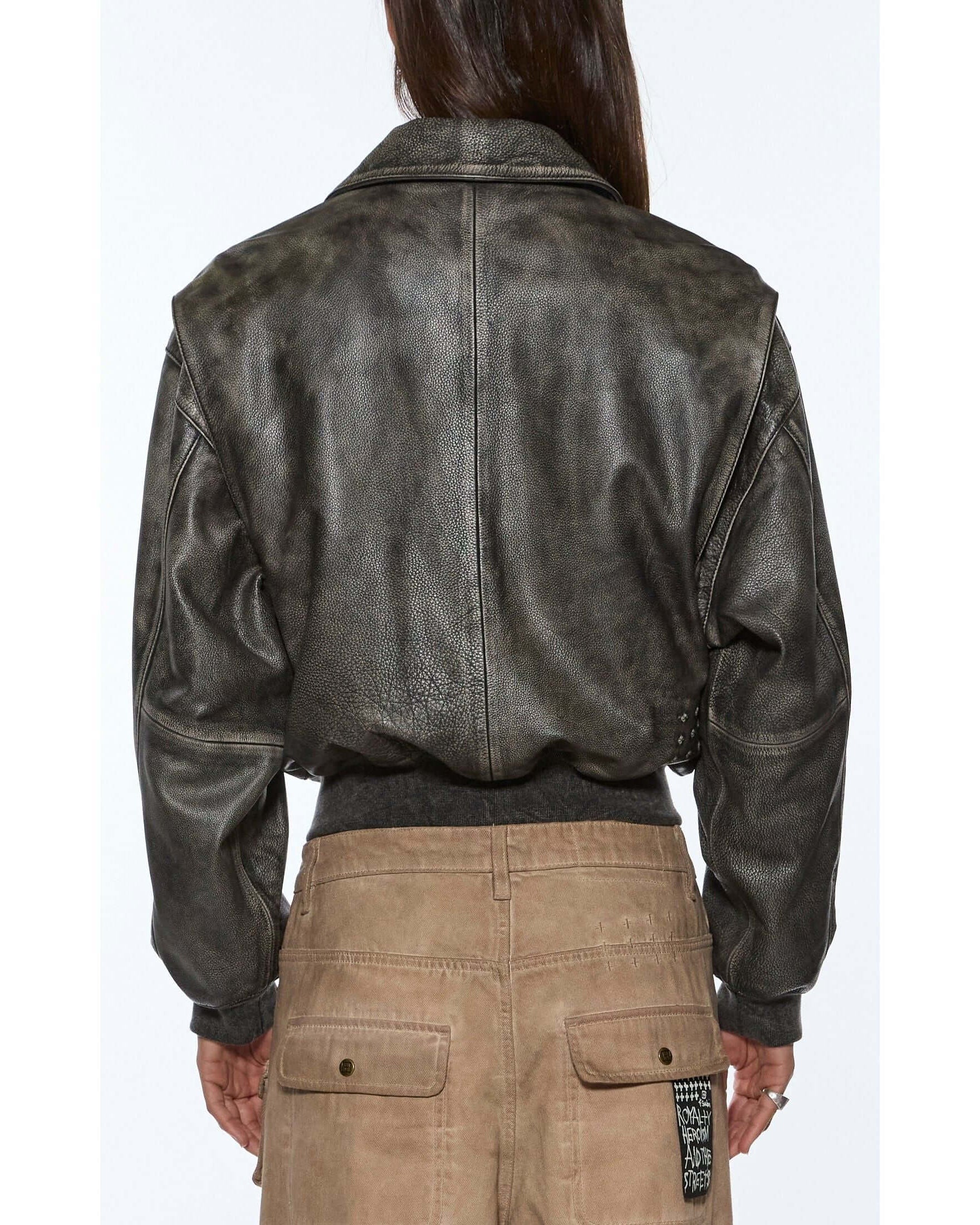 highway bomber vintage black