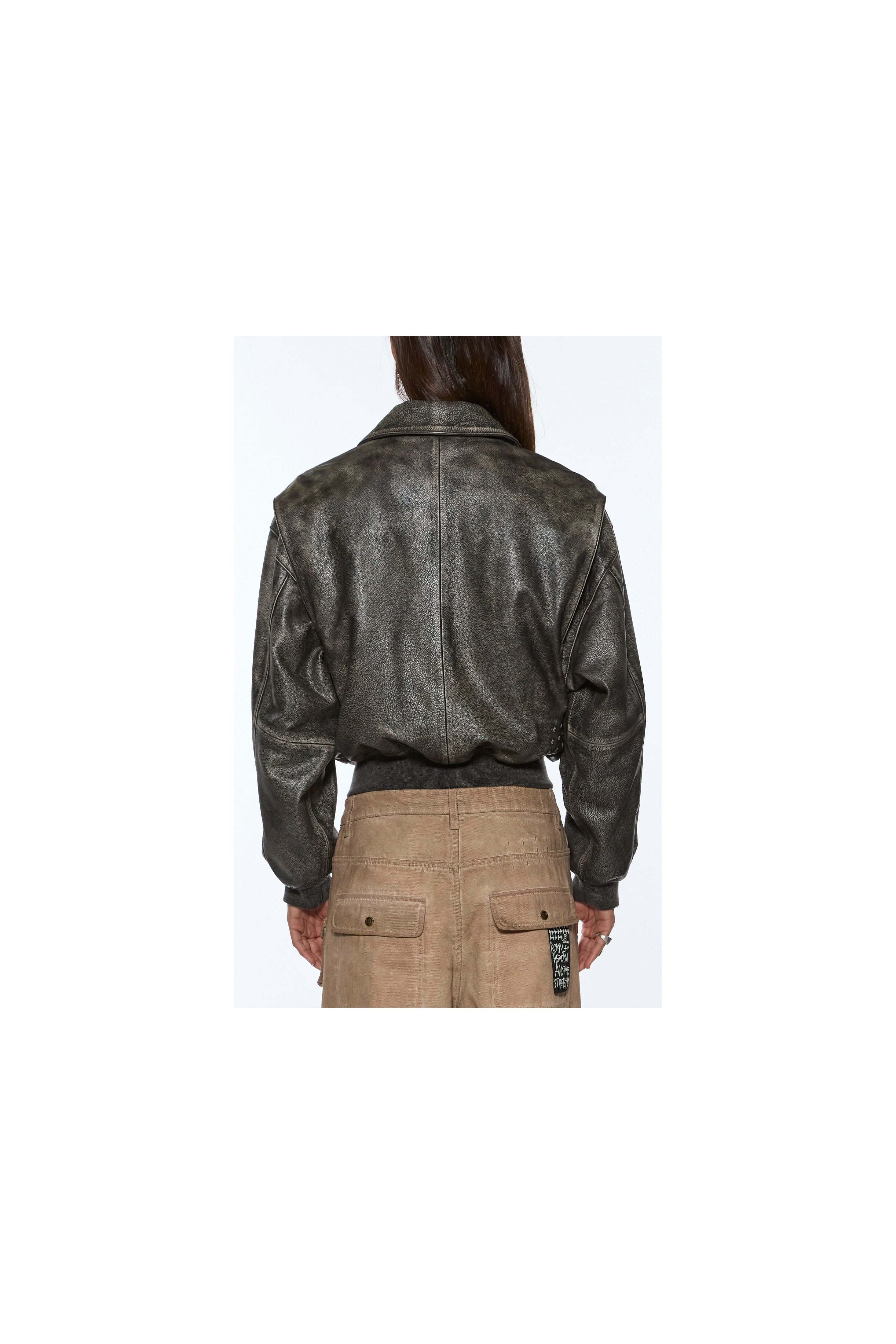 highway bomber vintage black