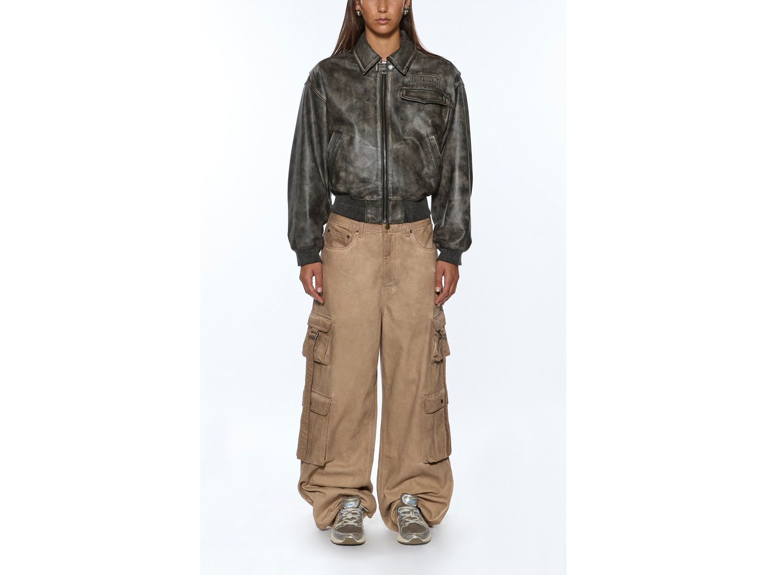 highway bomber vintage black