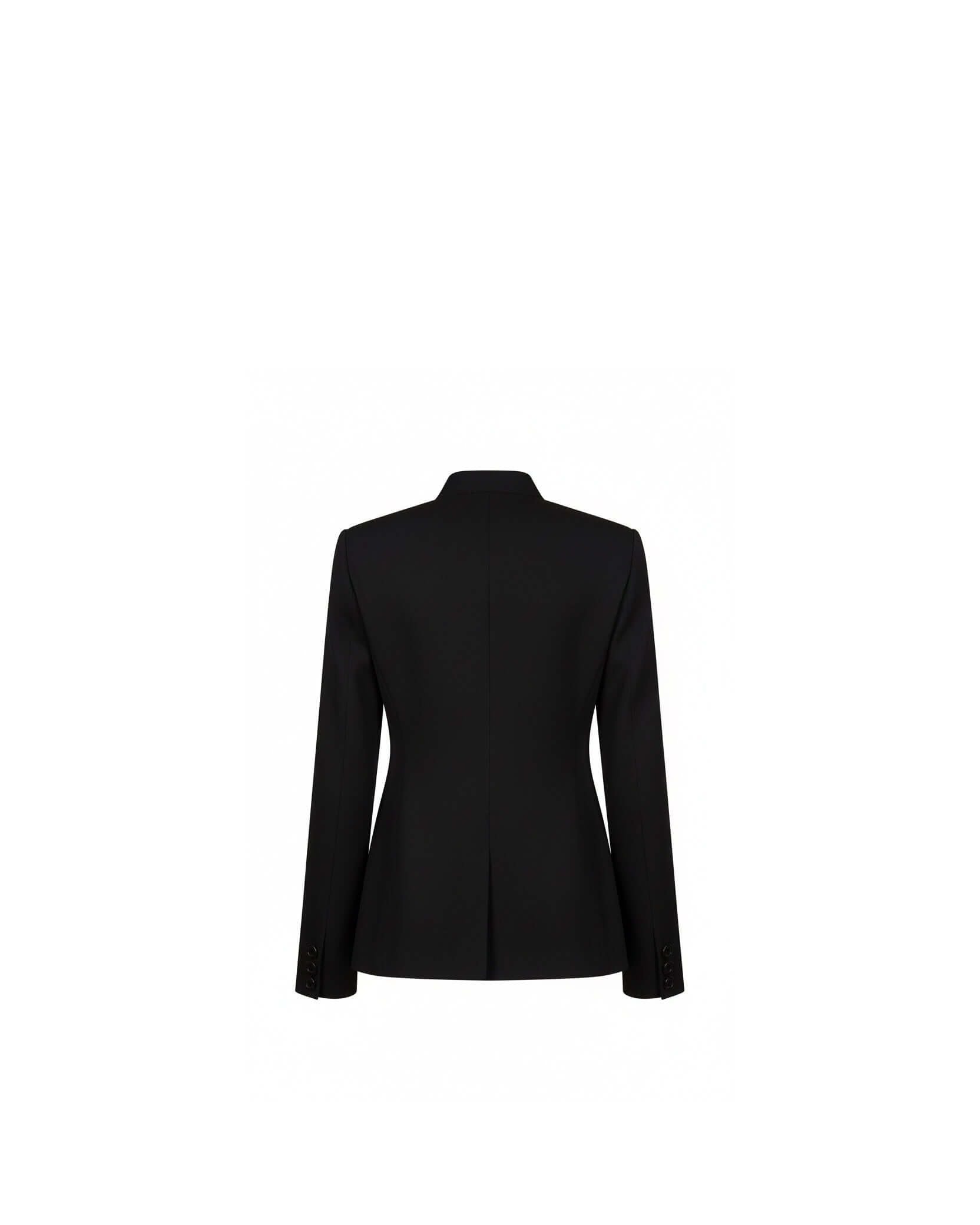 FITTED BLAZER IN CREPE