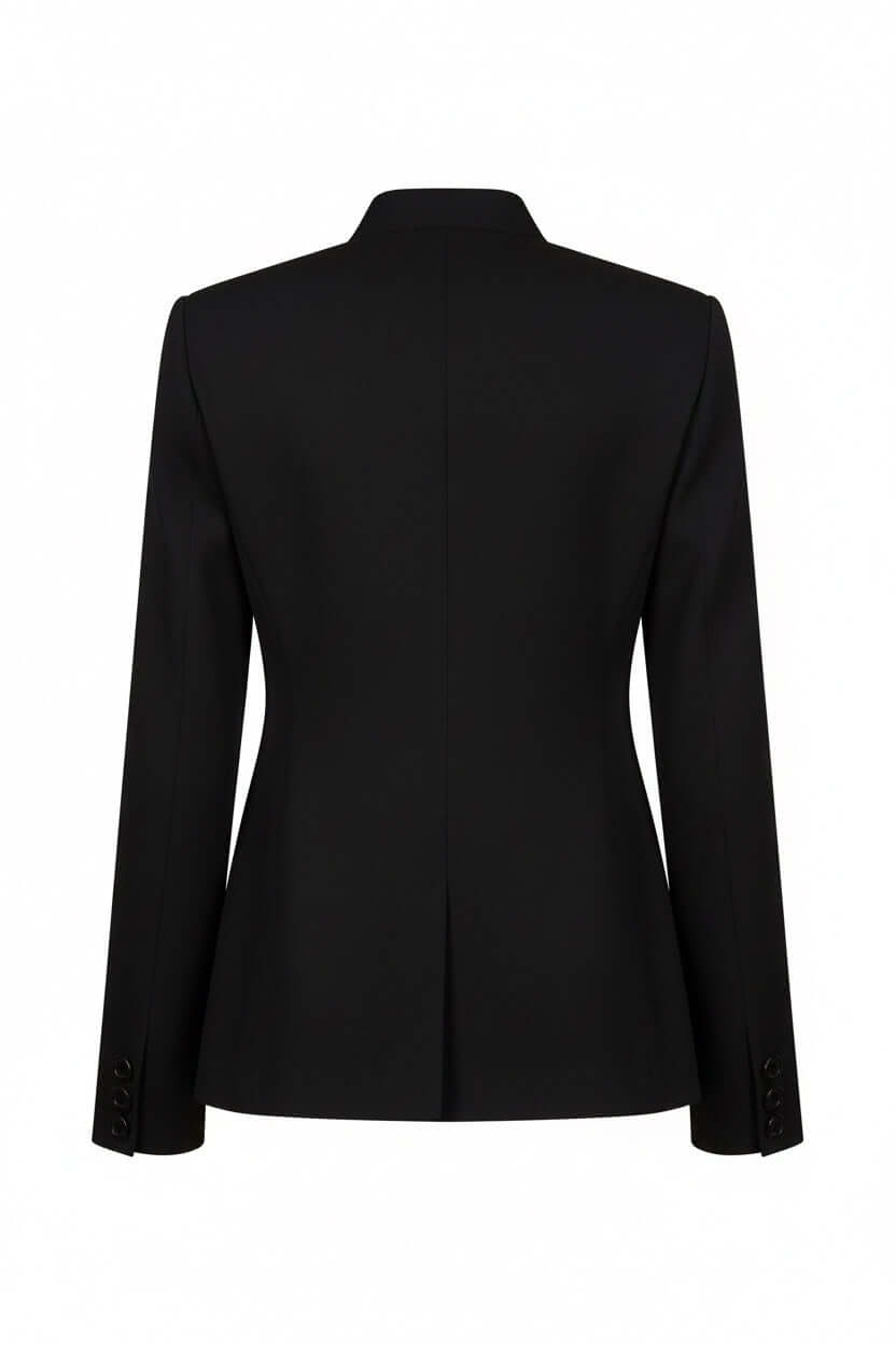 FITTED BLAZER IN CREPE