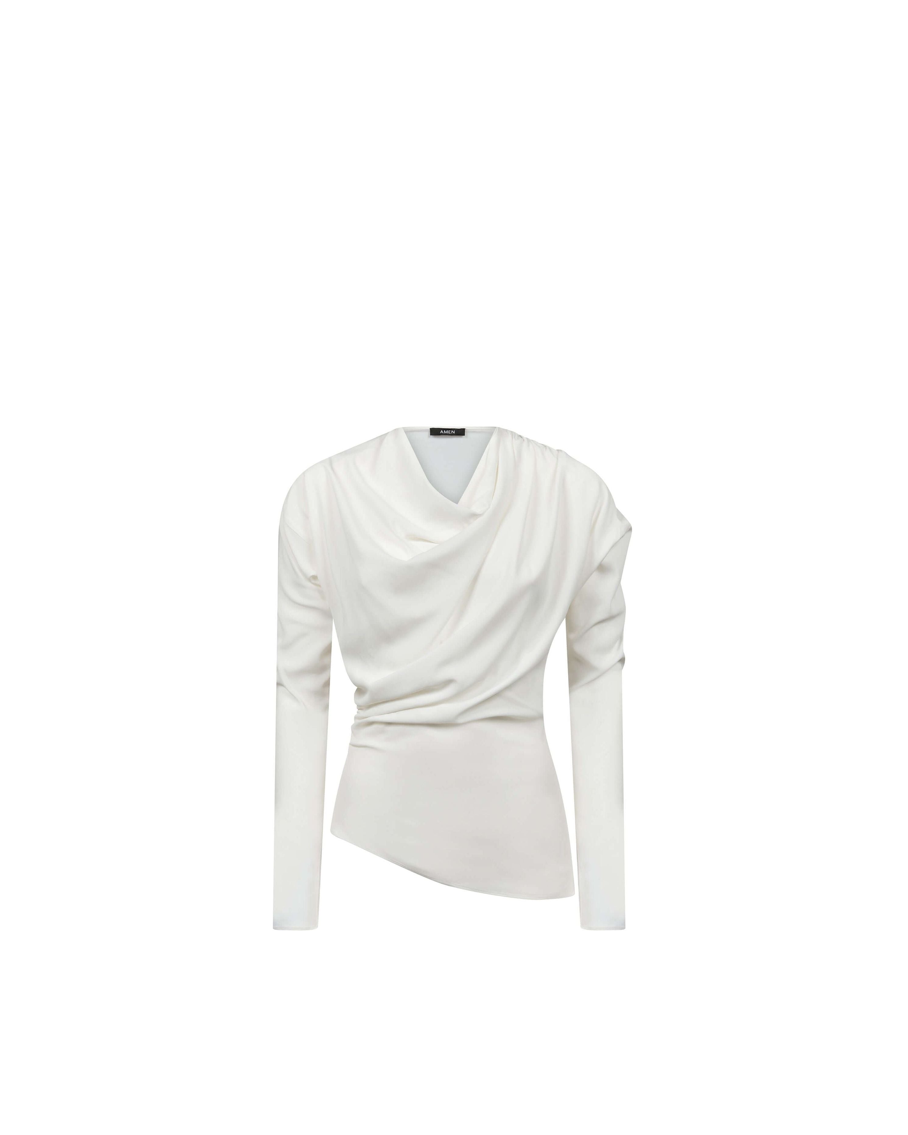 BLOUSE IN CREPE DE CHINE