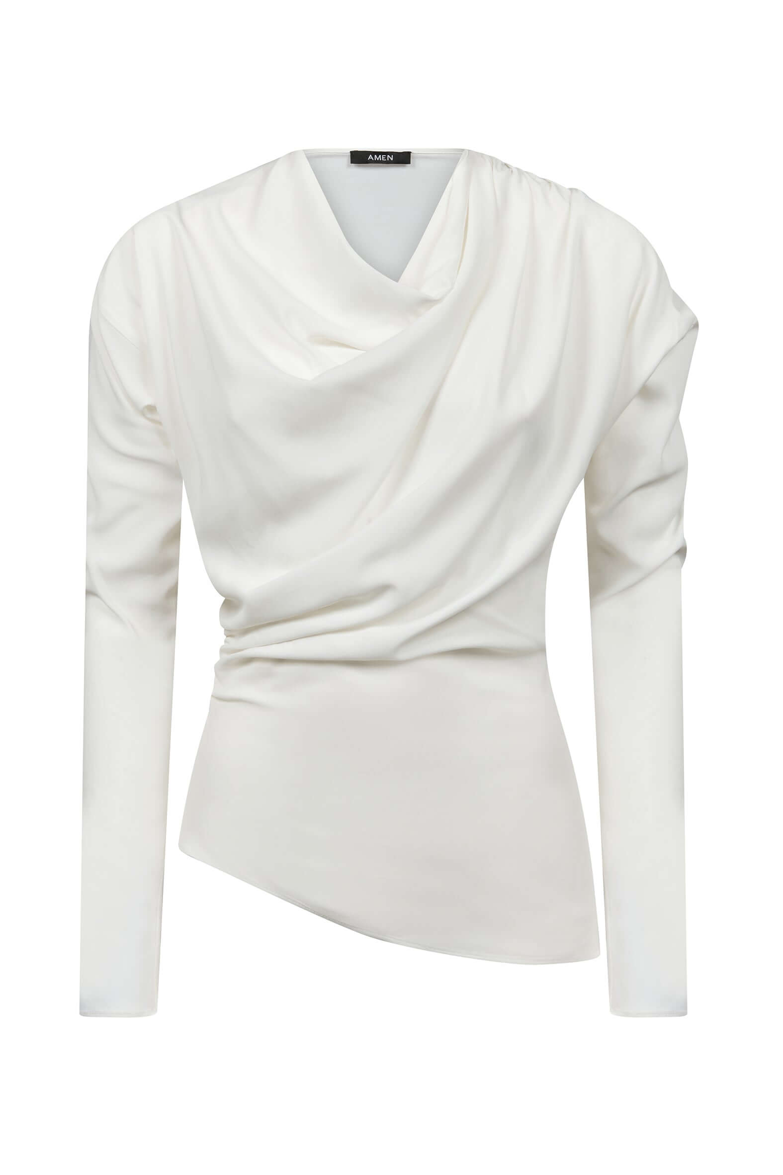 BLOUSE IN CREPE DE CHINE