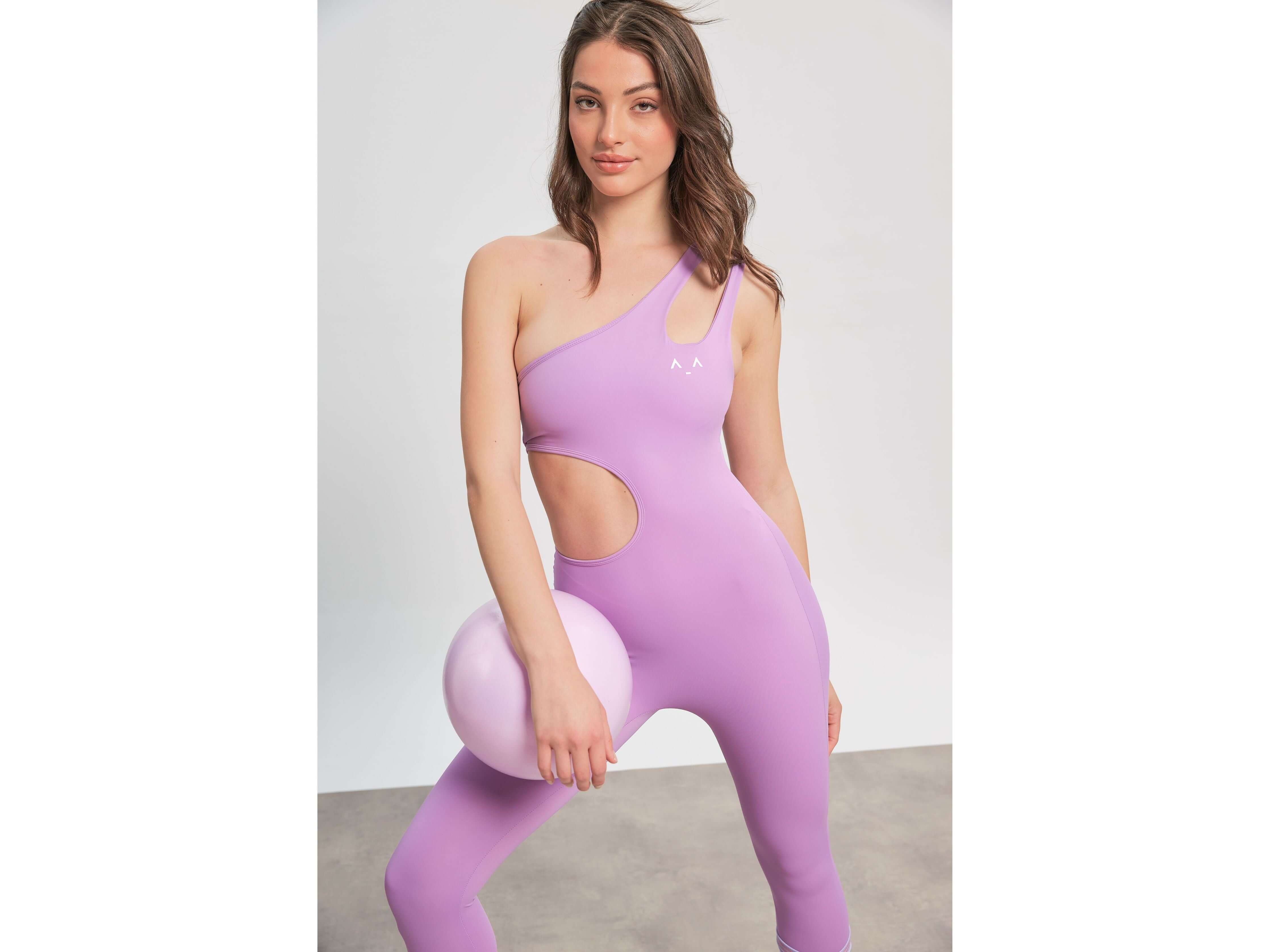 Asymmetric Cut-Out Jumpsuit