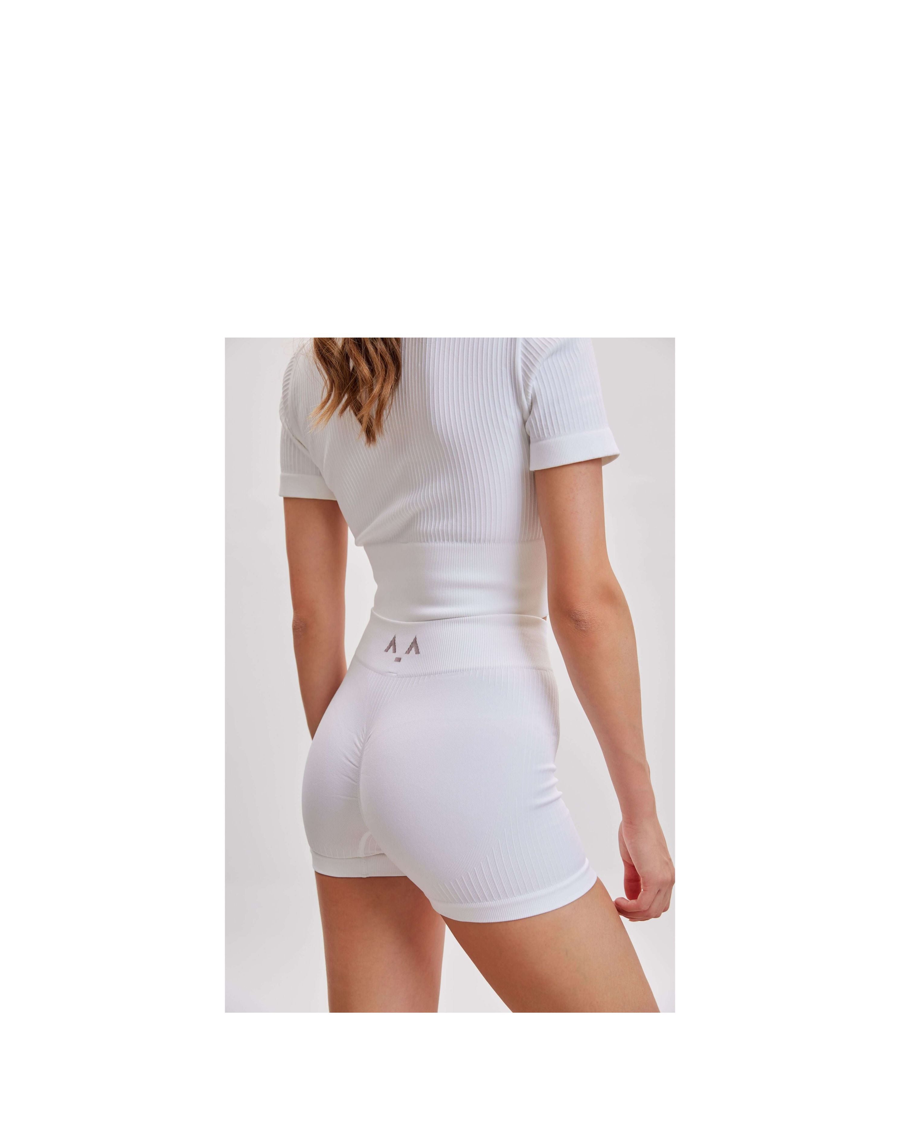 Ribbed Seamless Sculpt Shorts