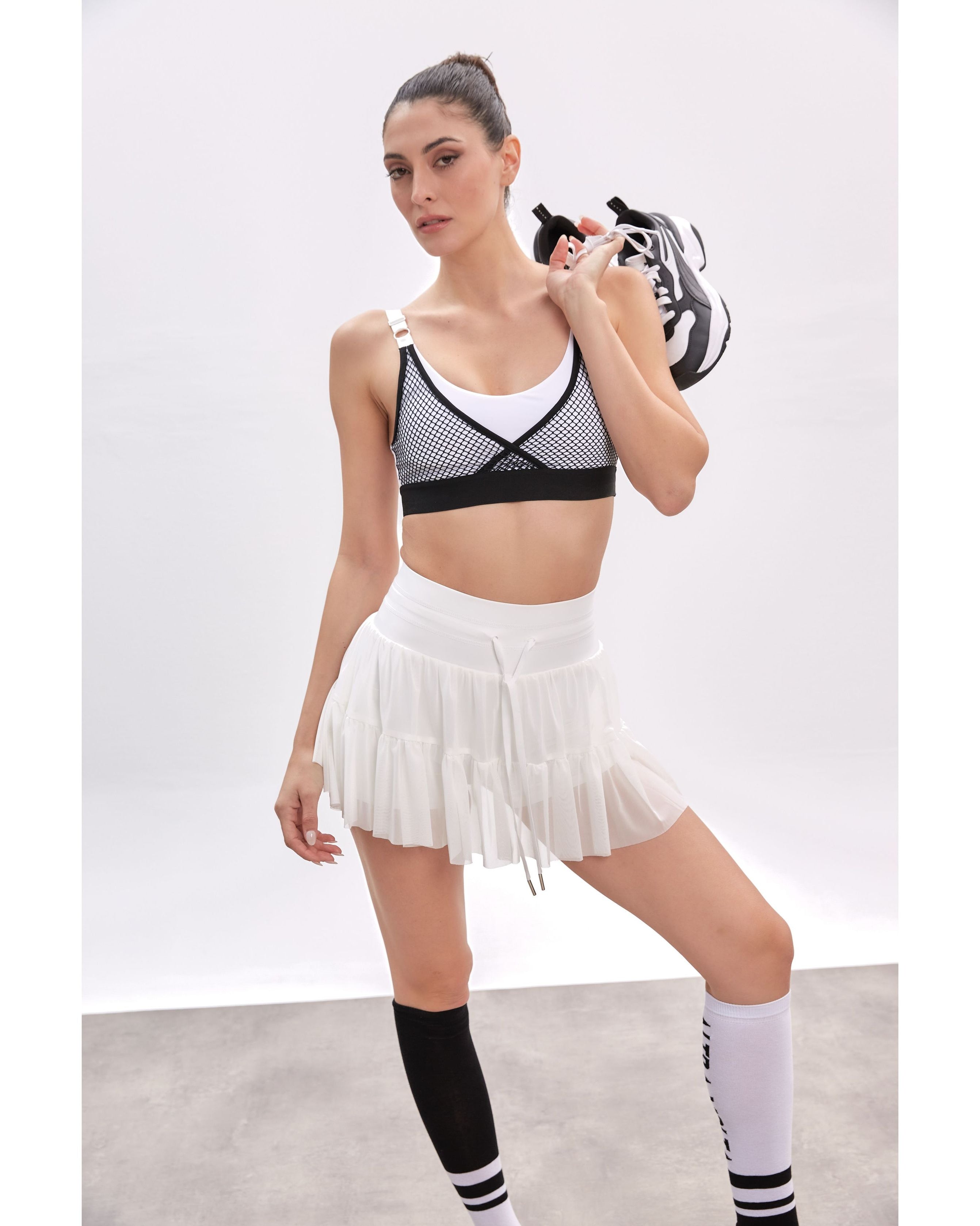 Edge Layer Mesh Sports Bra