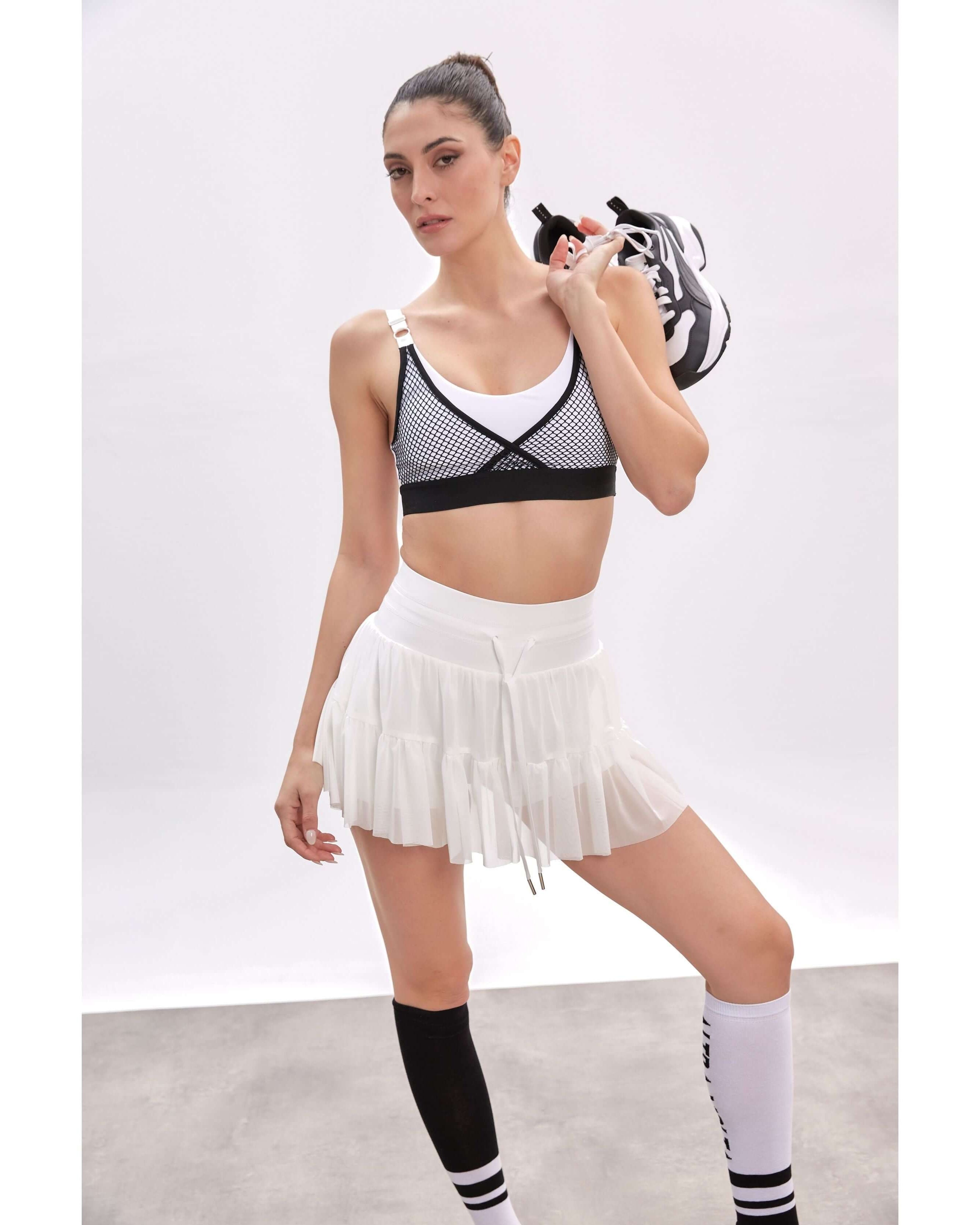 Edge Layer Mesh Sports Bra