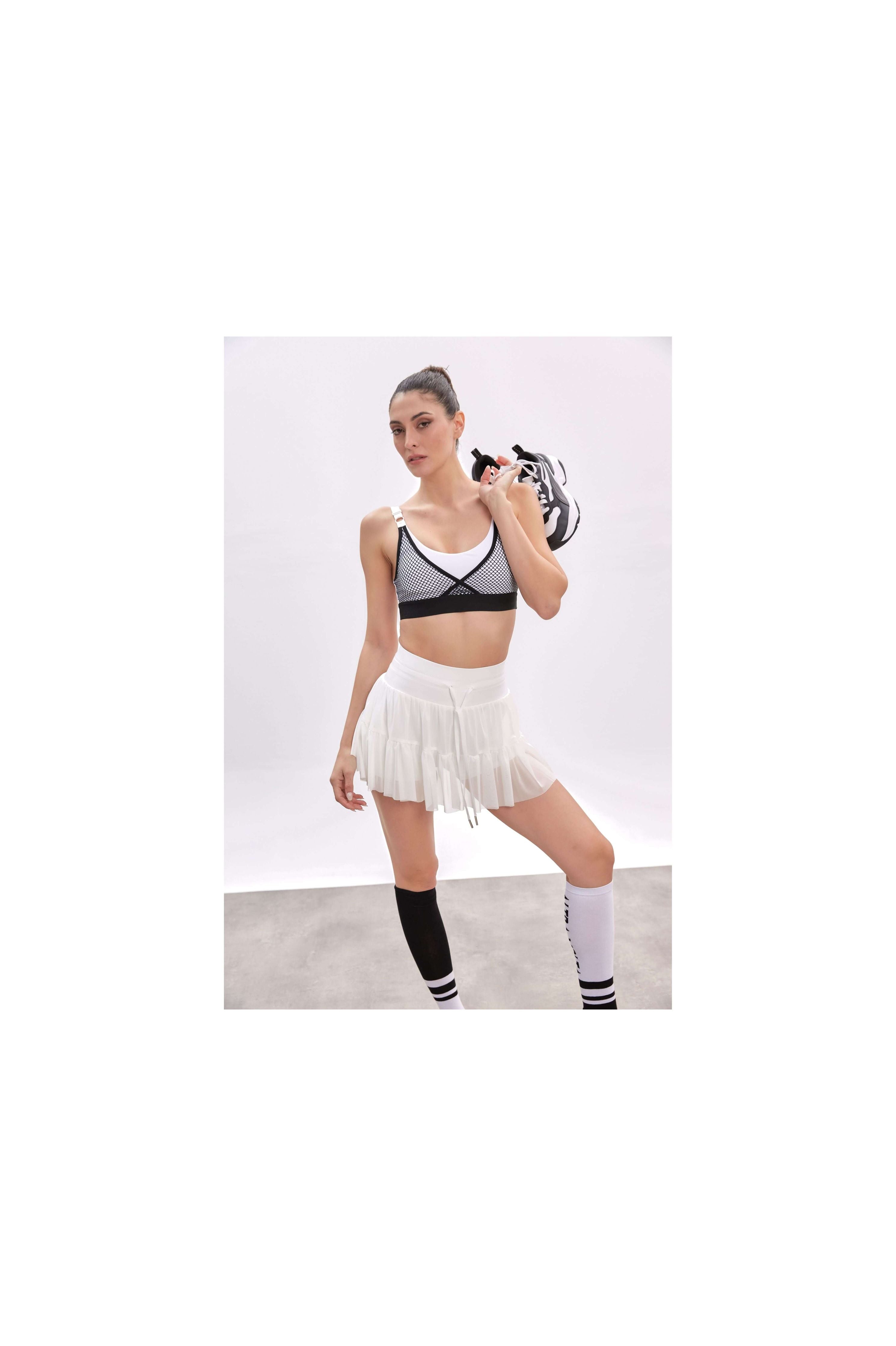 Edge Layer Mesh Sports Bra