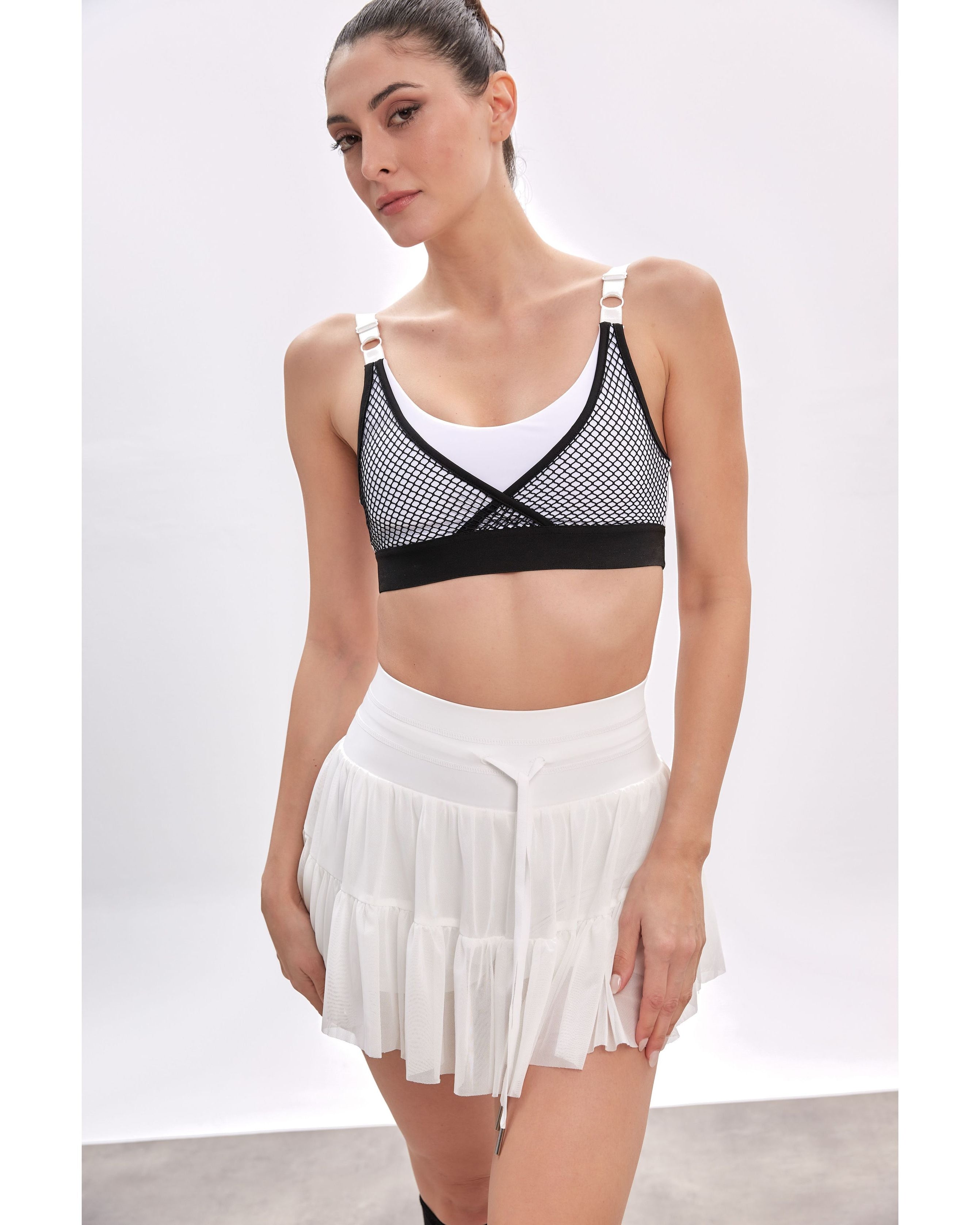 Edge Layer Mesh Sports Bra