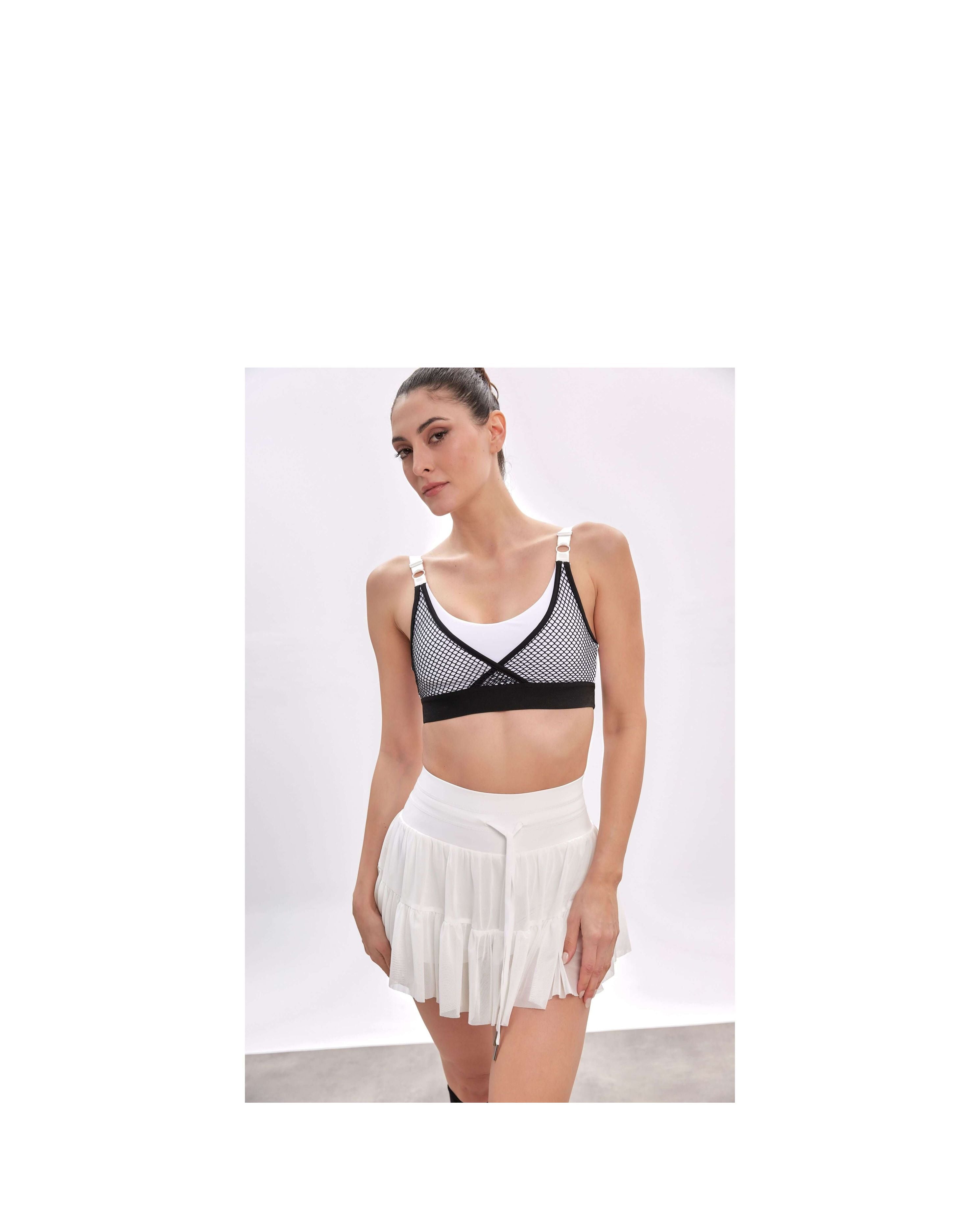 Edge Layer Mesh Sports Bra