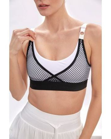 Edge Layer Mesh Sports Bra