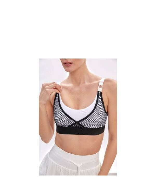 Edge Layer Mesh Sports Bra