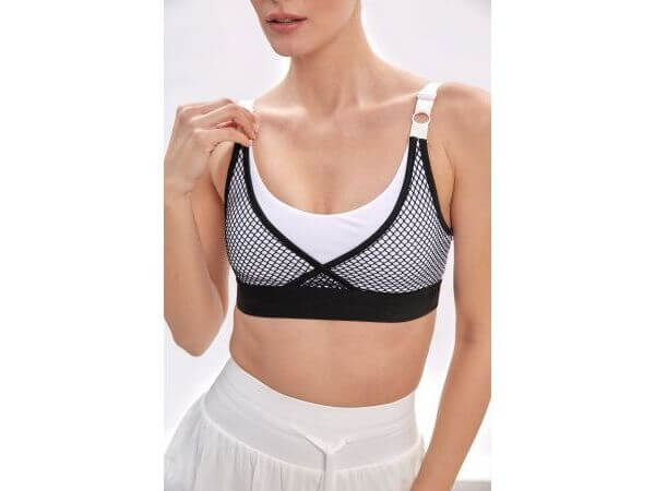Edge Layer Mesh Sports Bra