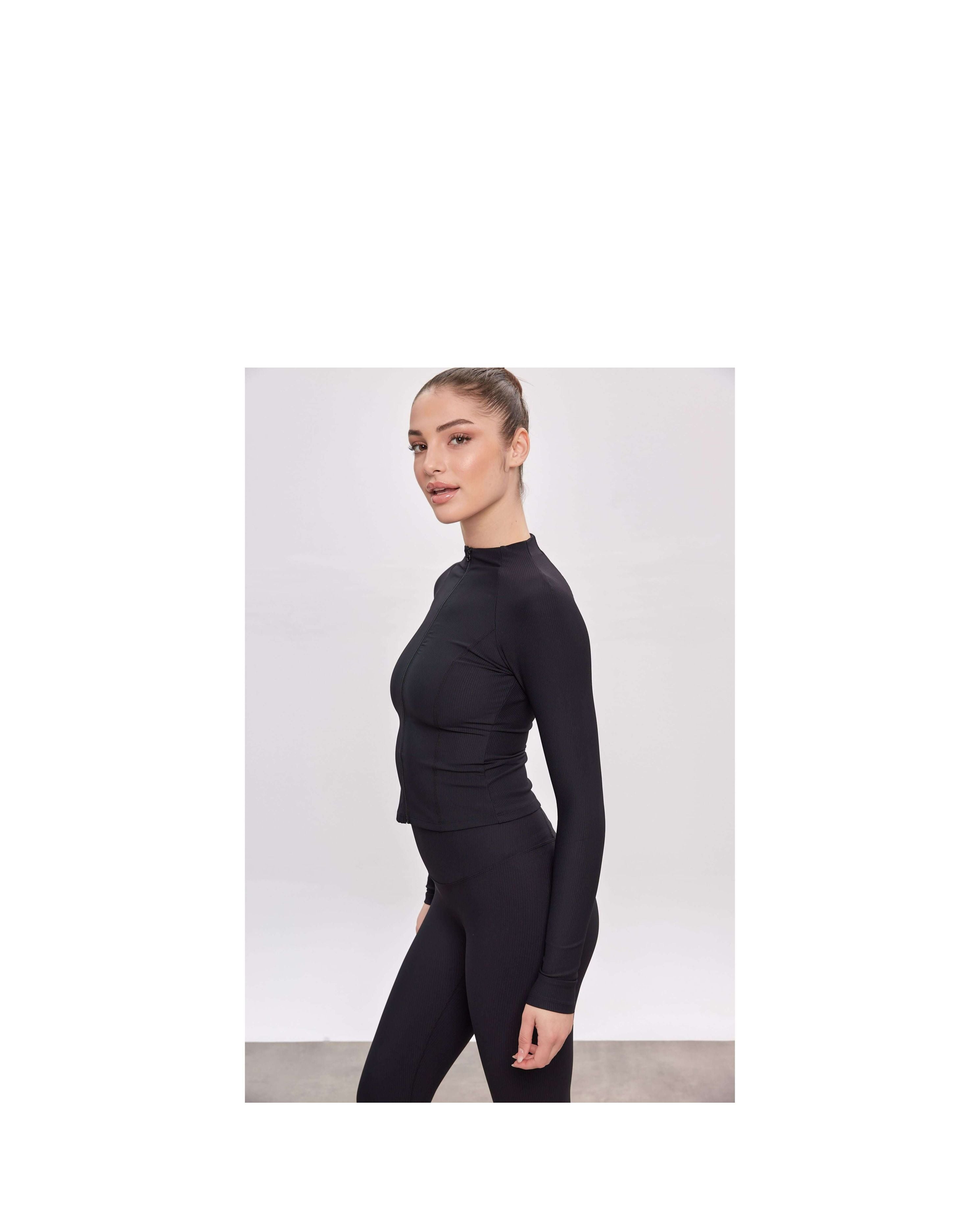 Sleek Fit Zip Jacket