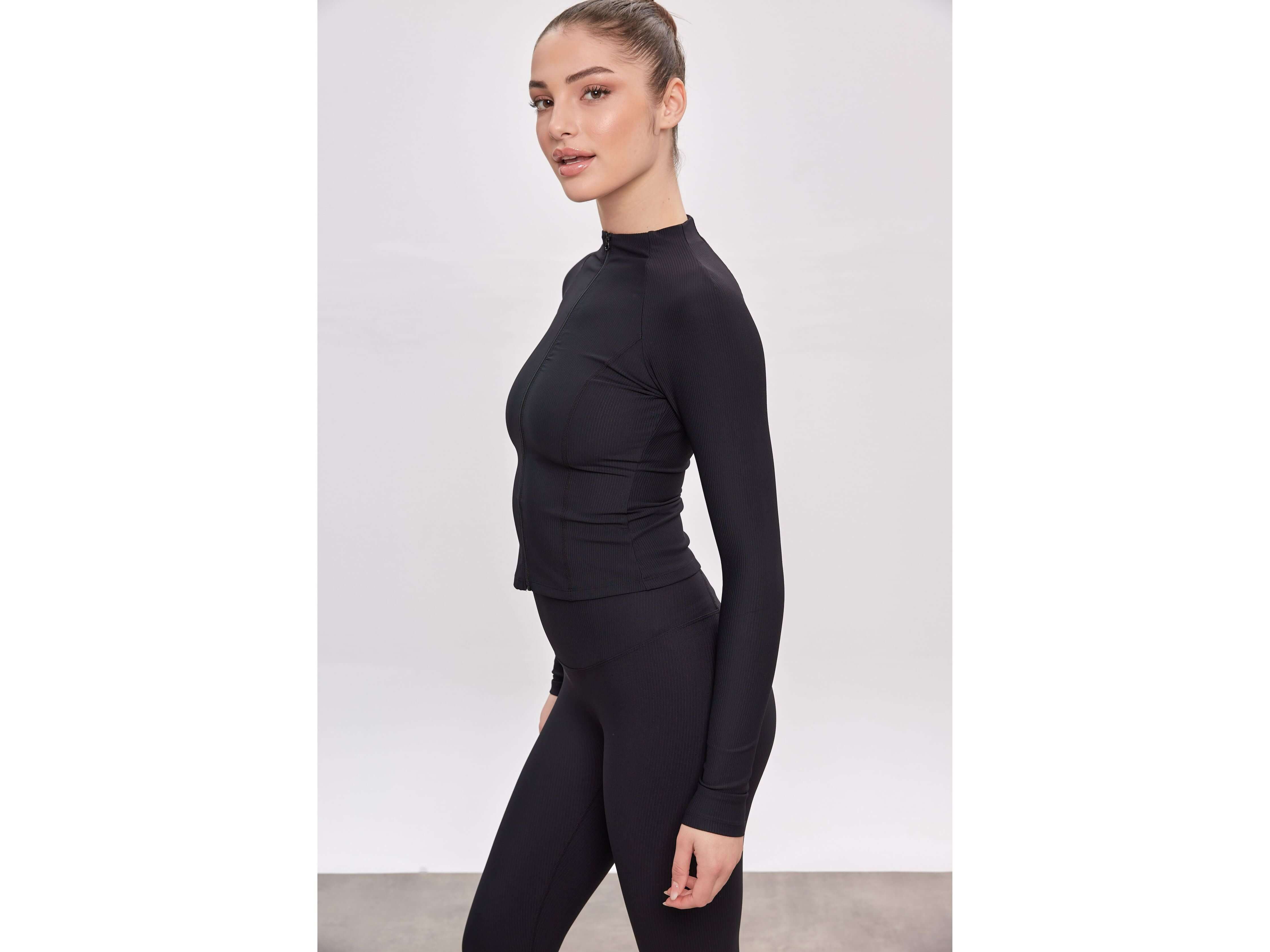 Sleek Fit Zip Jacket