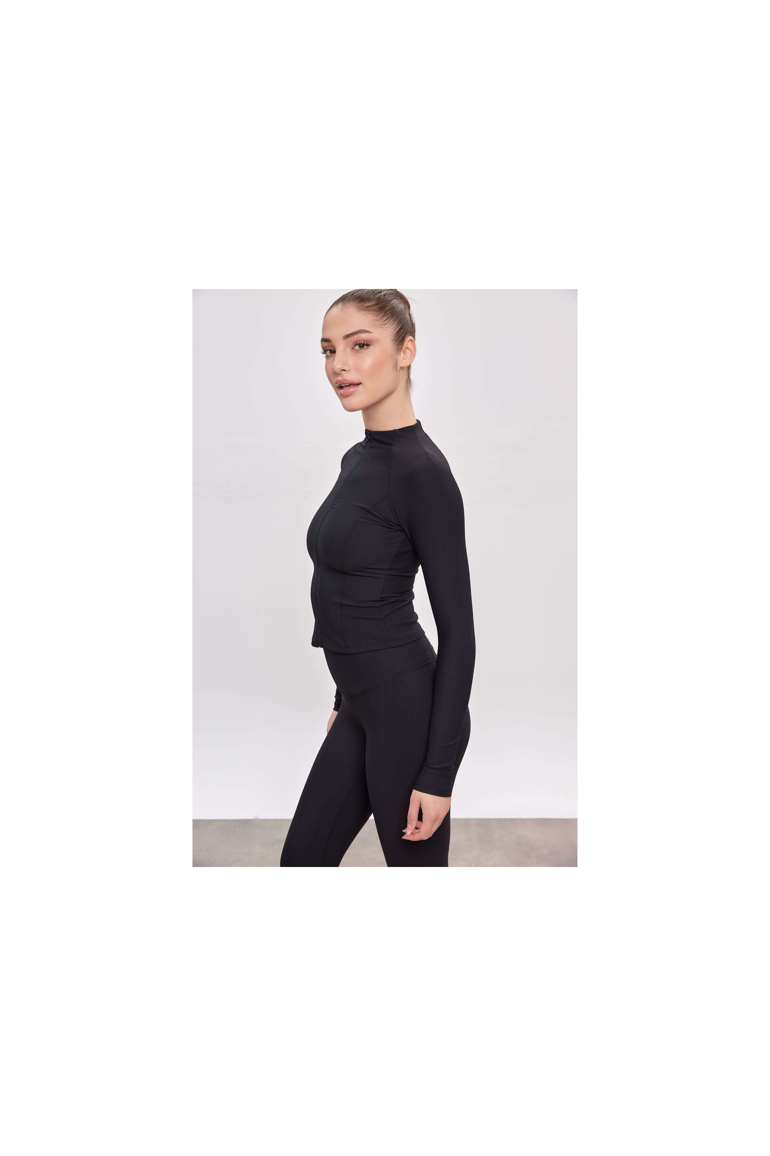 Sleek Fit Zip Jacket