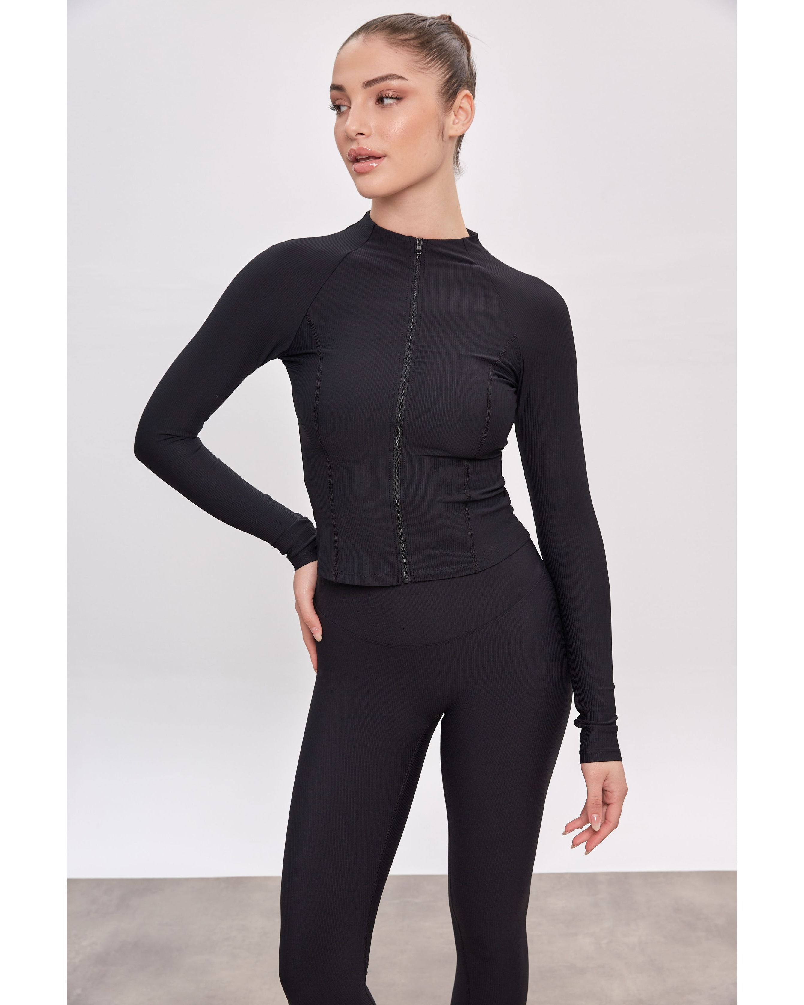 Sleek Fit Zip Jacket