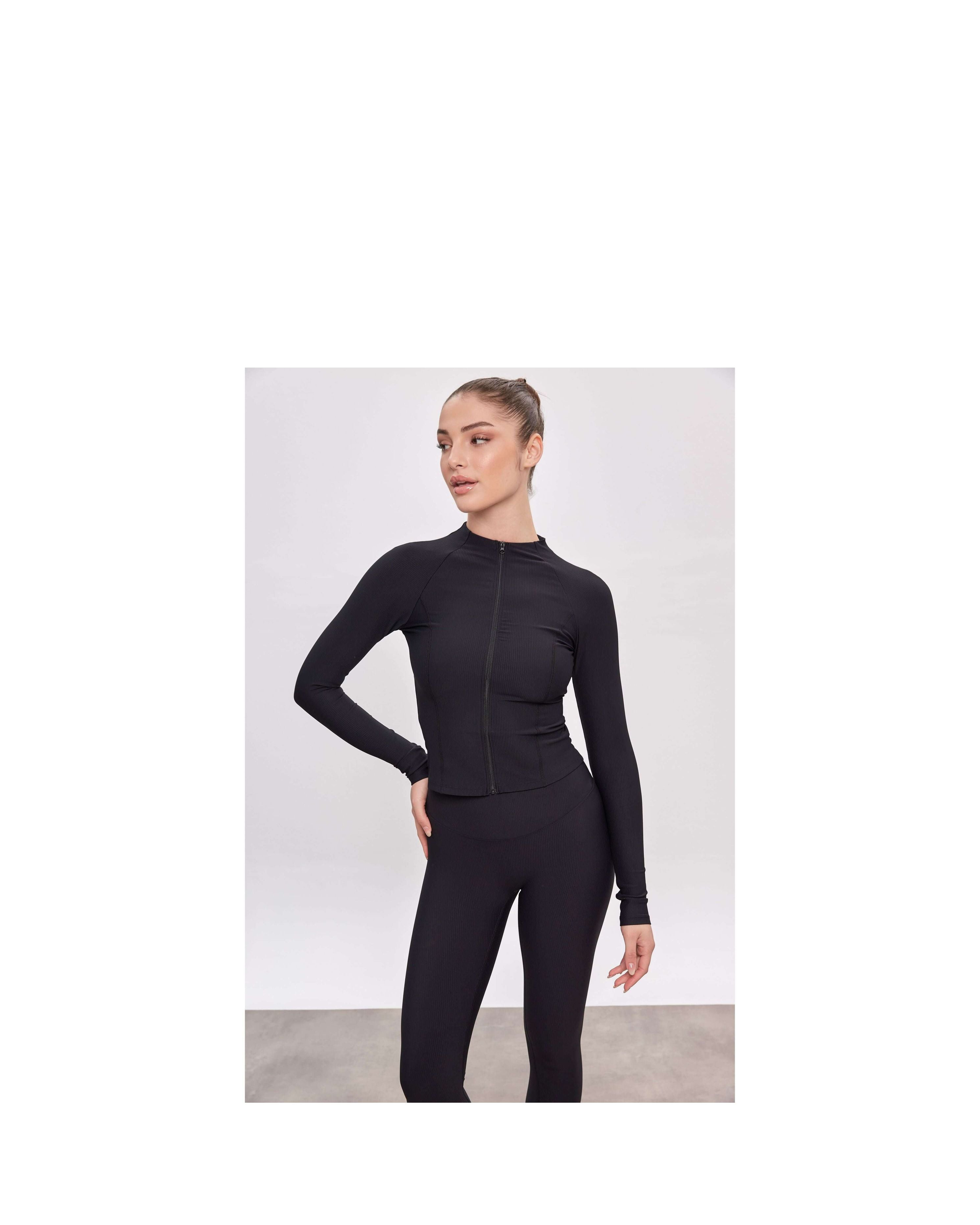 Sleek Fit Zip Jacket