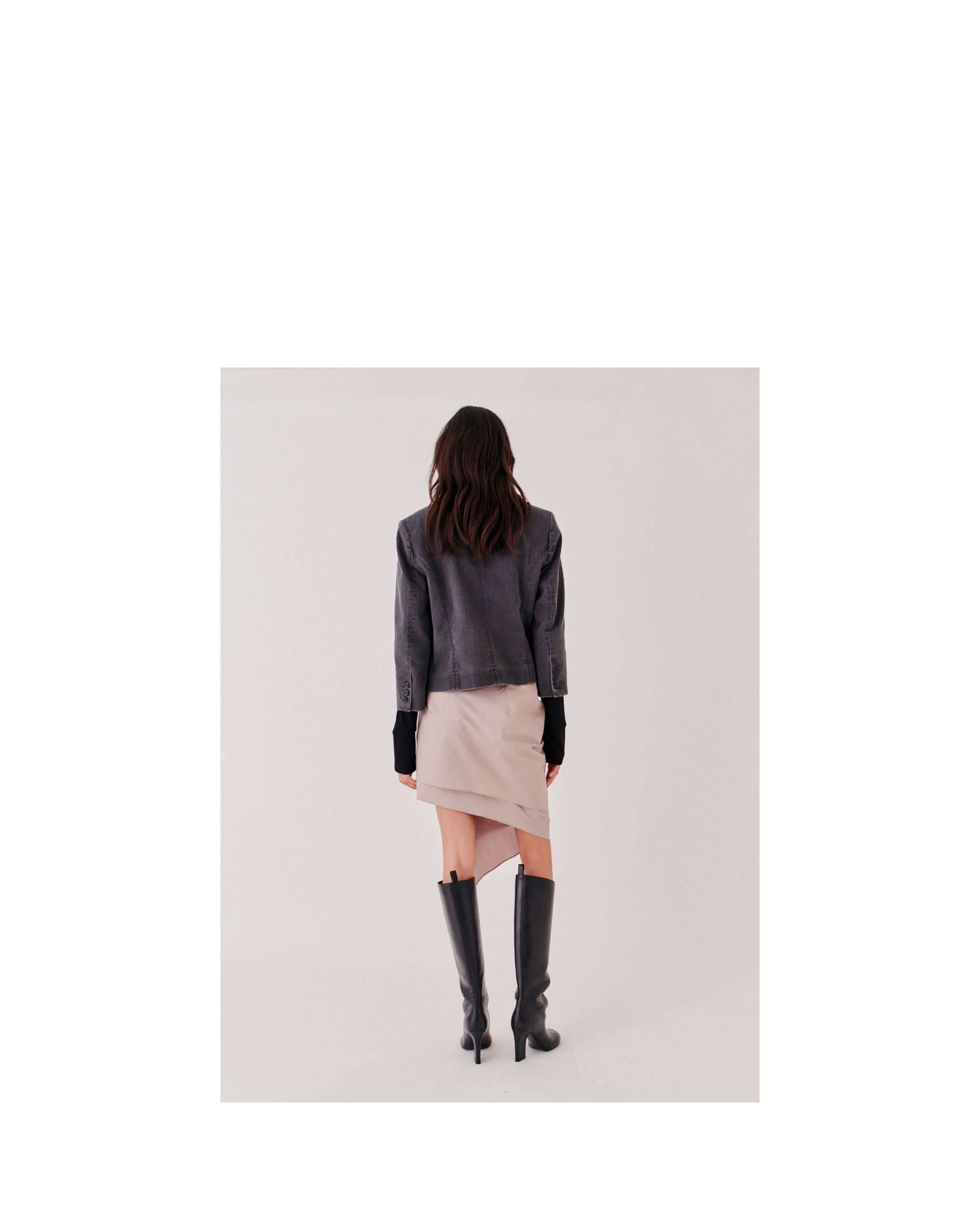 Cyprus Side Drape Skirt