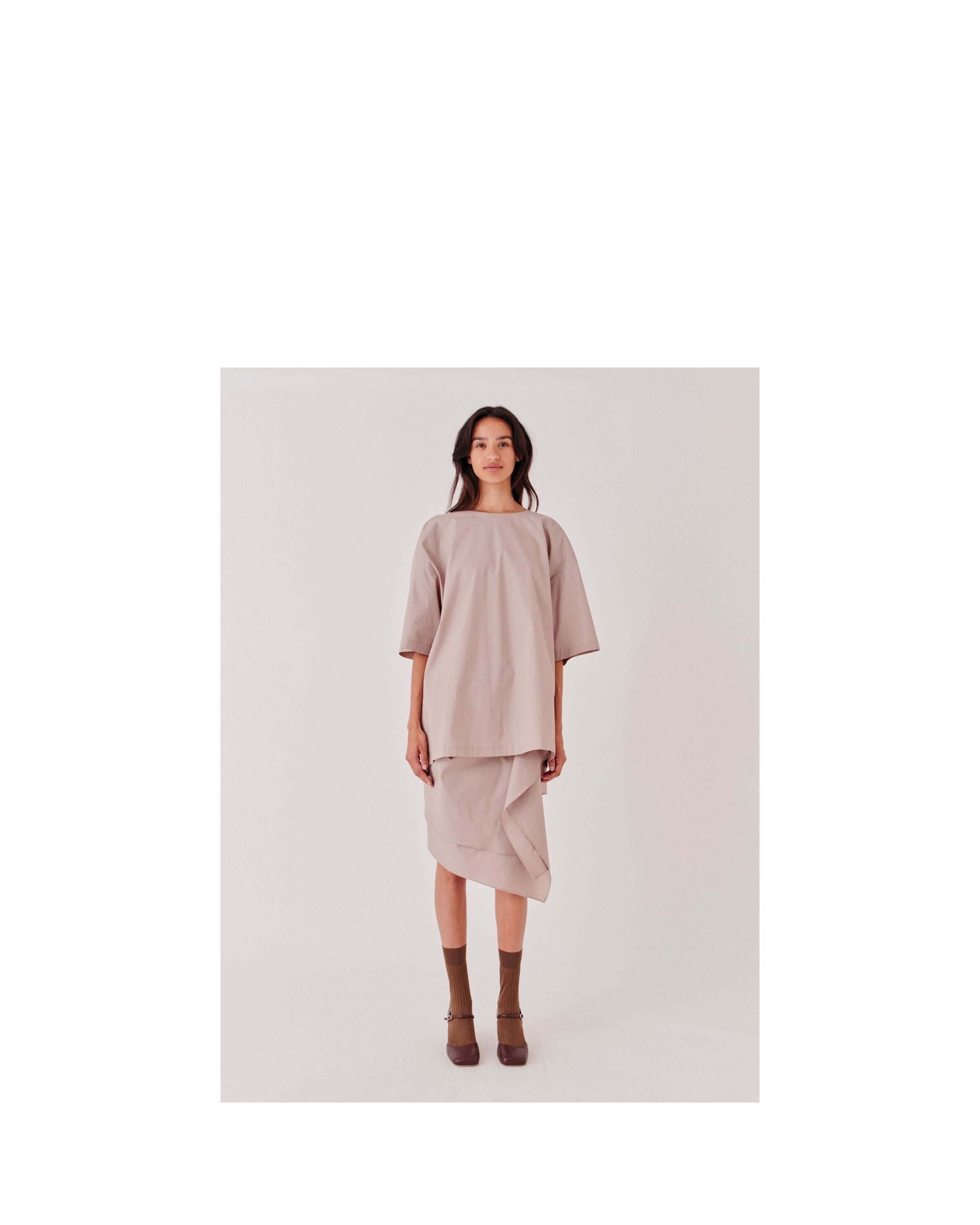 Cyprus Side Drape Skirt