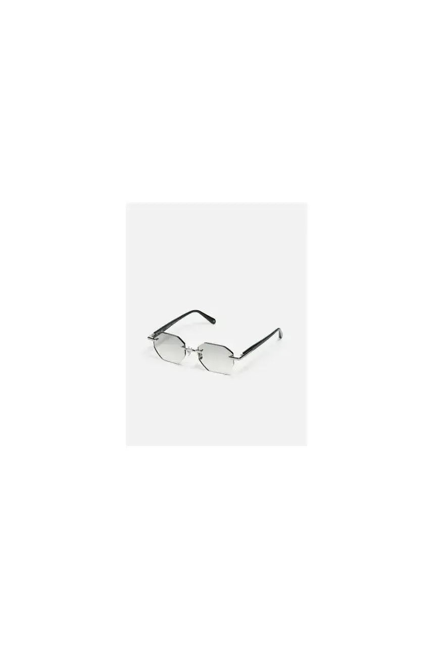 Lunettes de soleil Timothy C545 élégantes en platine plaqué, style sophistiqué et protection optimale.