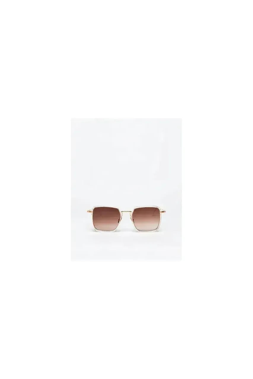 Lunettes de soleil Whitney C186 en cristal rose gold, élégance et protection pour vos yeux.