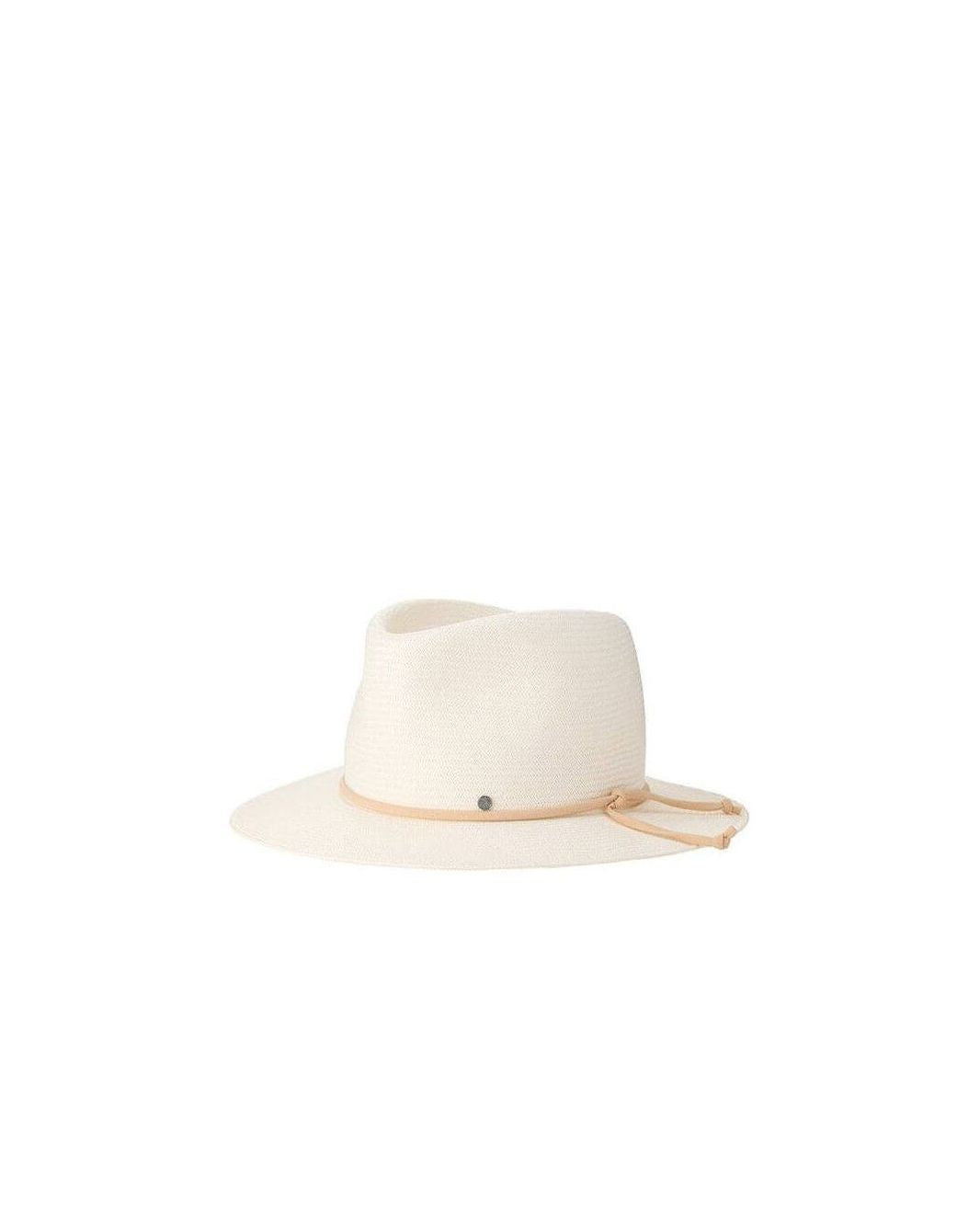 Chapeau Andre hat capsule in natural straw with camel ribbon, stylish and foldable for sunny travel days.