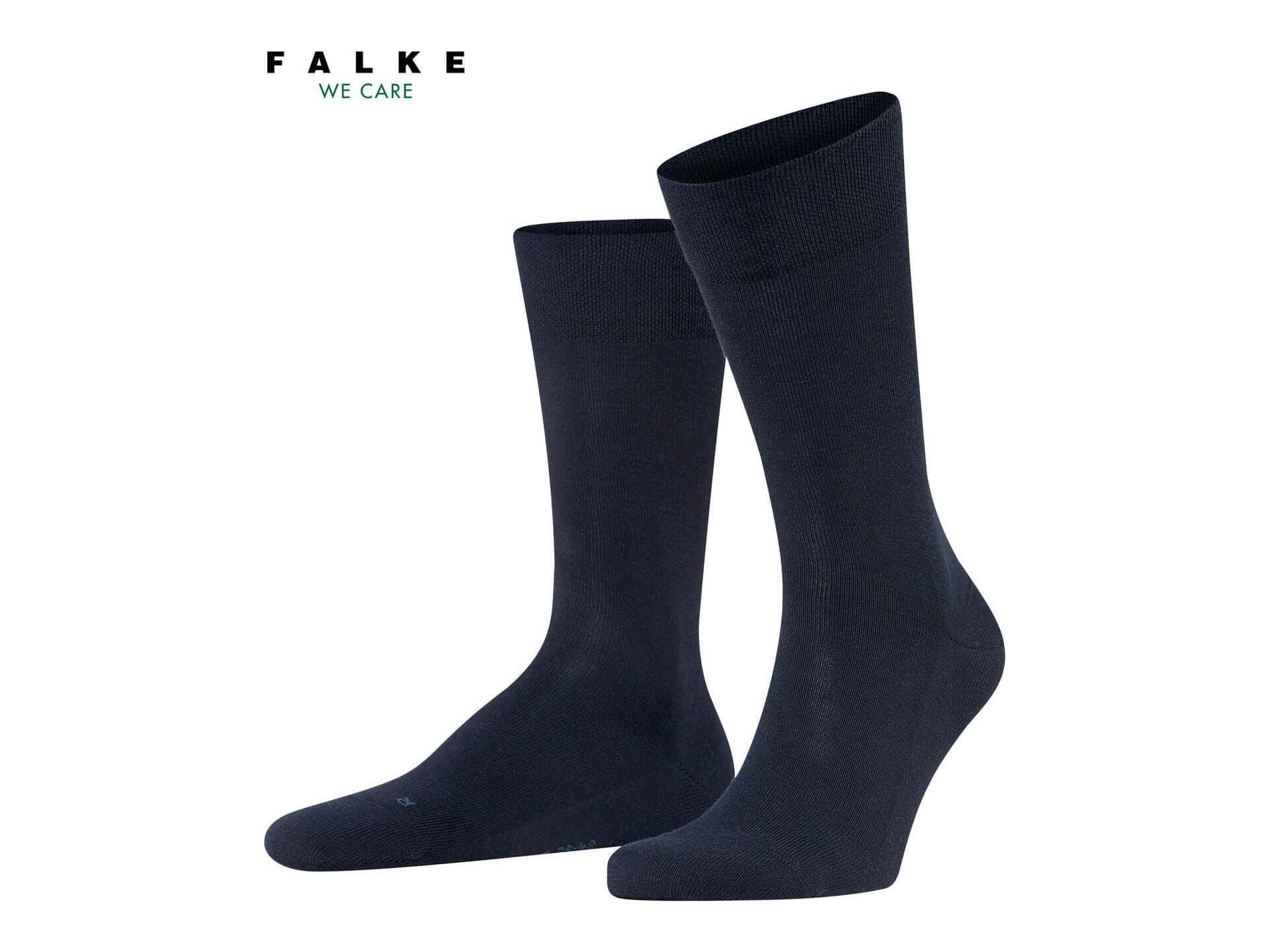 Chaussettes pour hommes Sensitive London, confort optimal pour pieds sensibles, fabriquées en coton durable FALKE.
