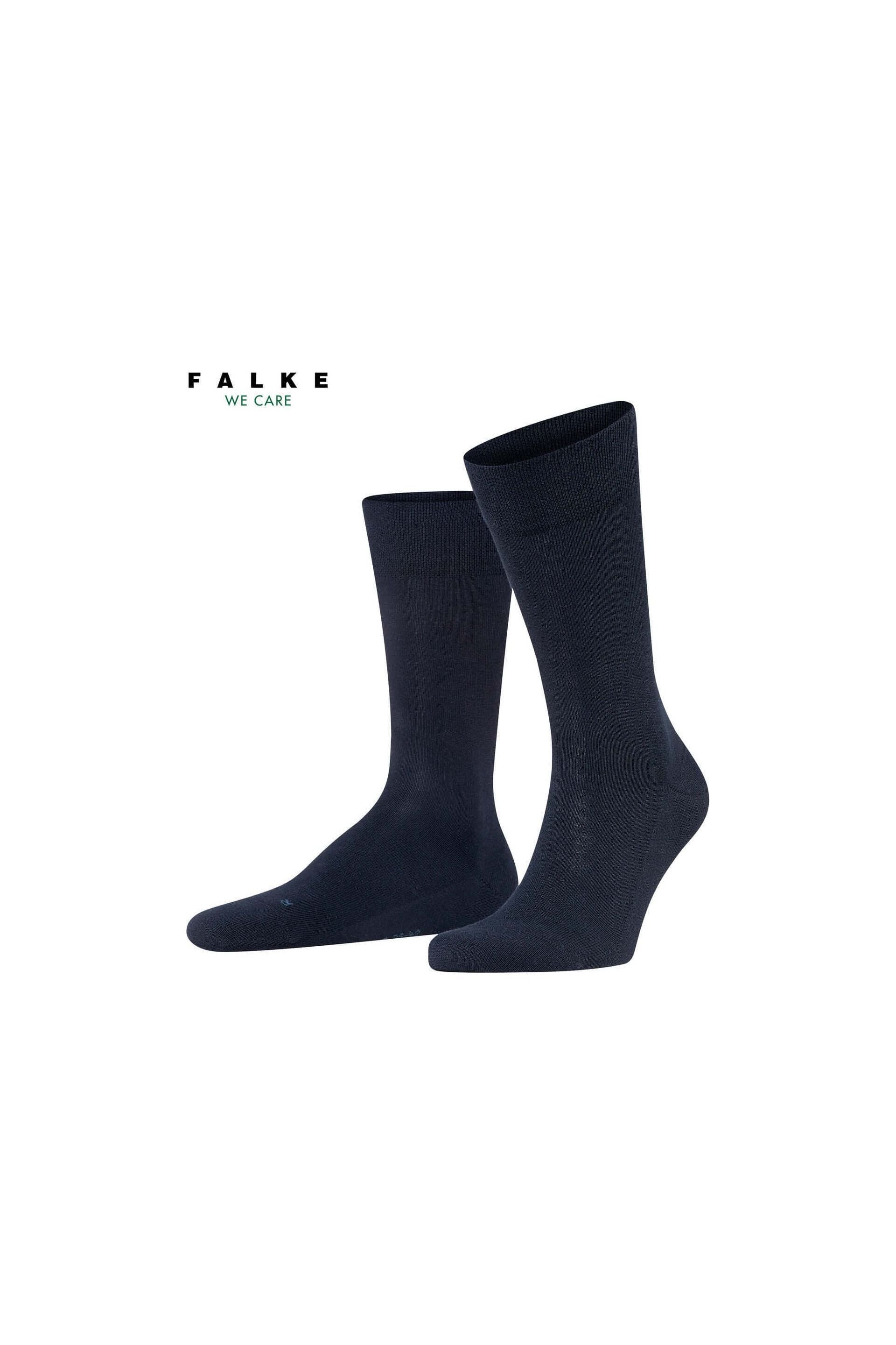 Chaussettes pour hommes Sensitive London, confort optimal pour pieds sensibles, fabriquées en coton durable FALKE.