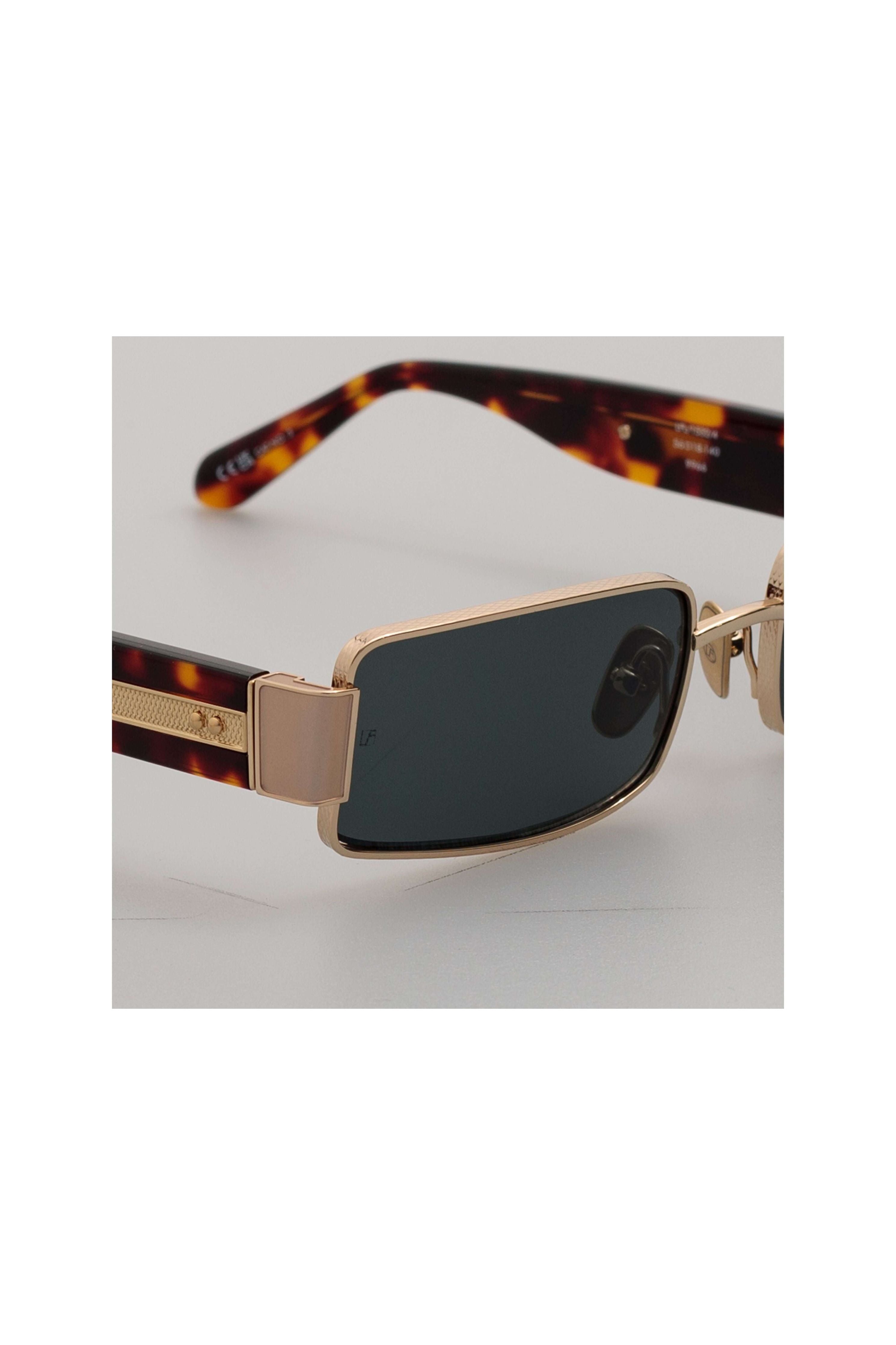 KAIA LIGHT GOLD/ DARK T-SHELL/ DEEP GREEN