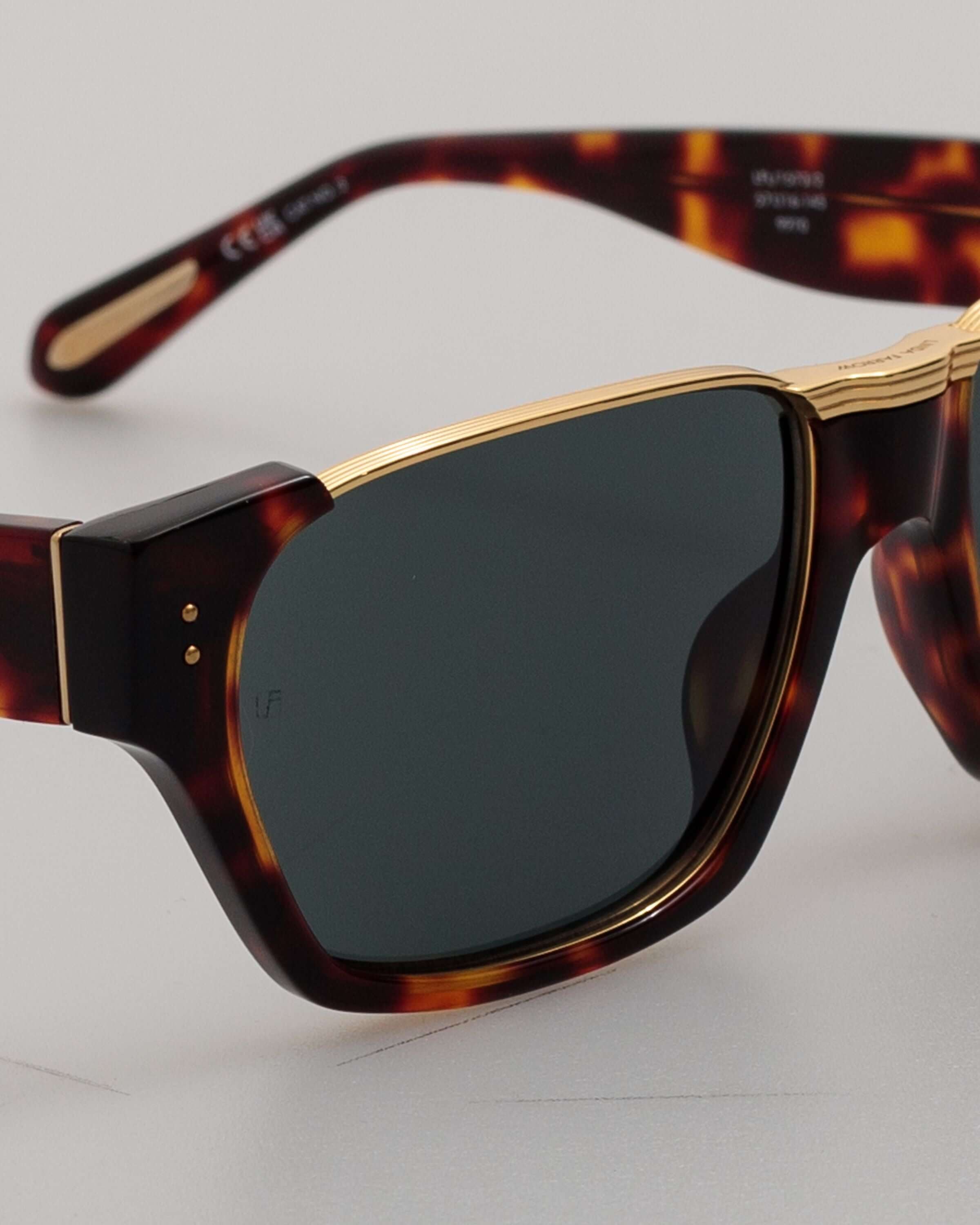 MARCEL DARK T-SHELL/ LIGHT GOLD/ DEEP GREEN