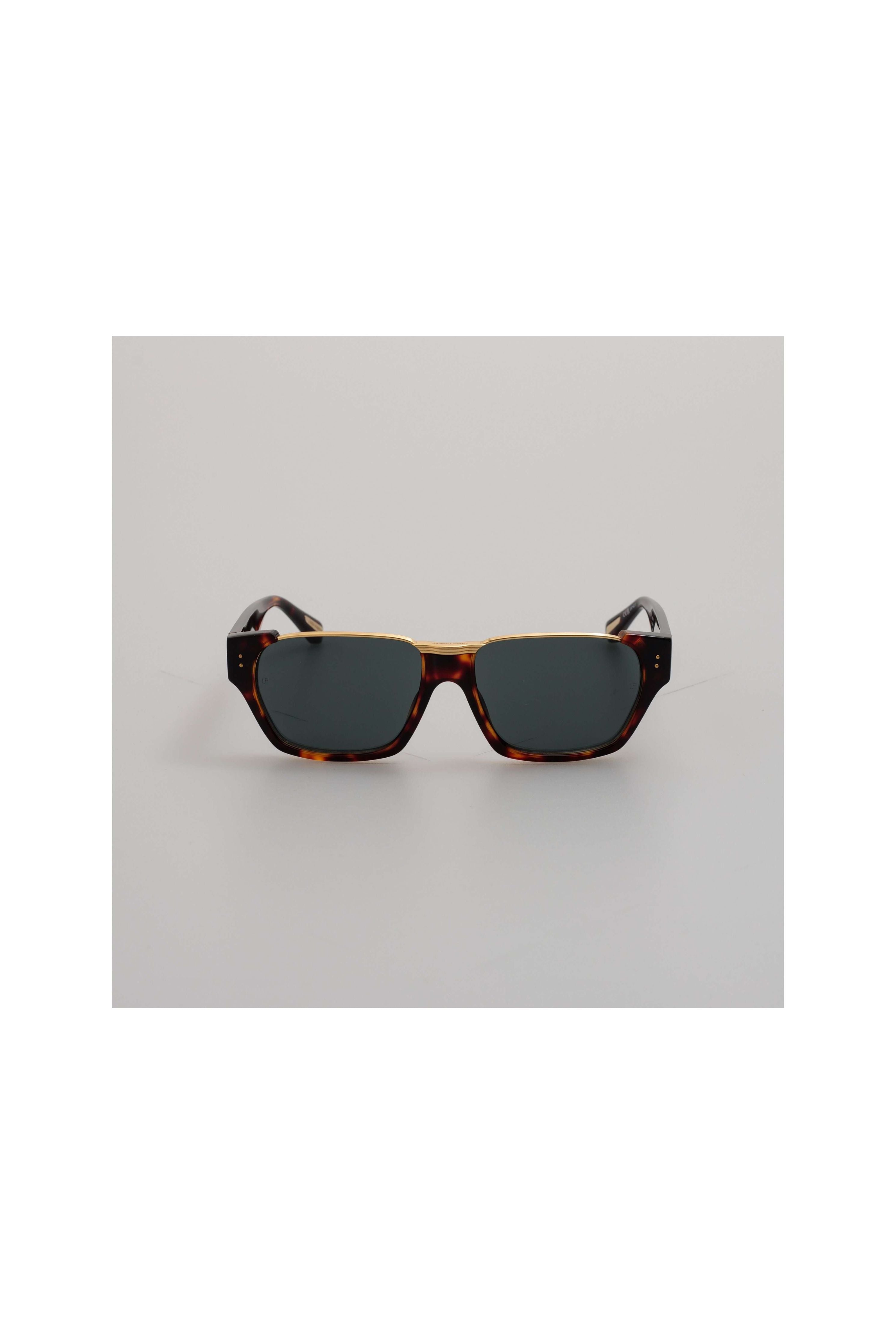 MARCEL DARK T-SHELL/ LIGHT GOLD/ DEEP GREEN