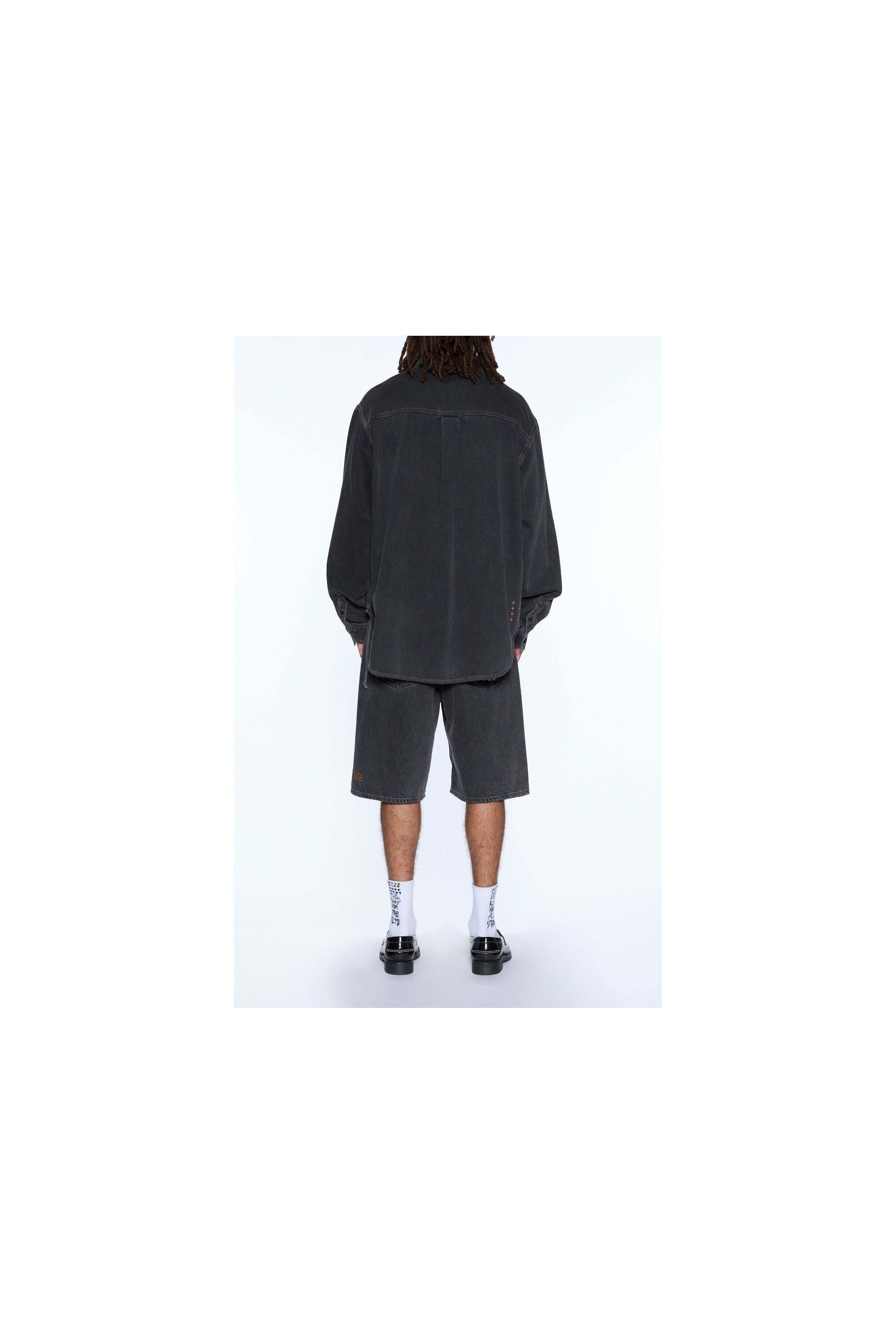 VULTURE DENIM LS SHIRT BAXTER BLACK