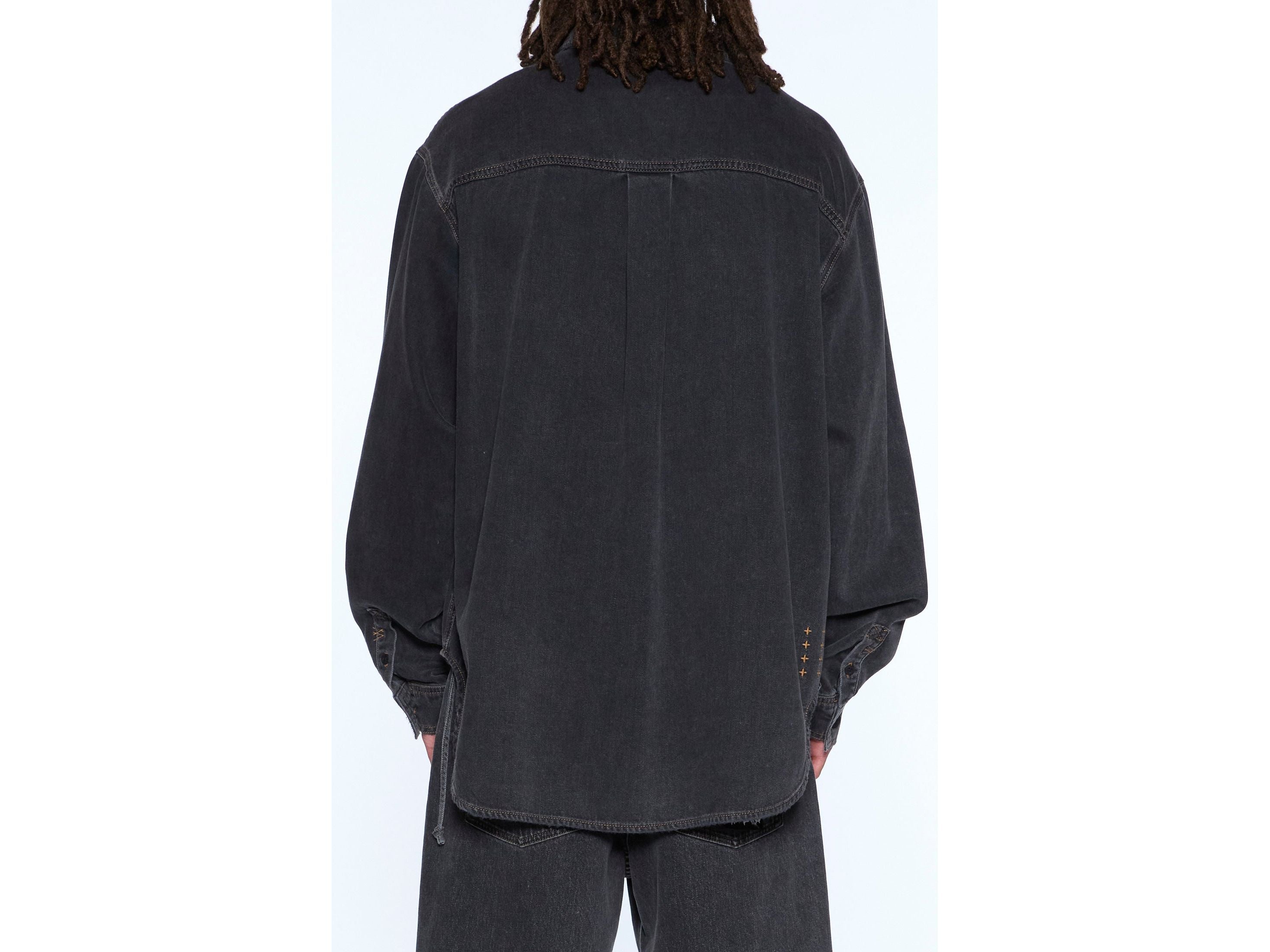 VULTURE DENIM LS SHIRT BAXTER BLACK