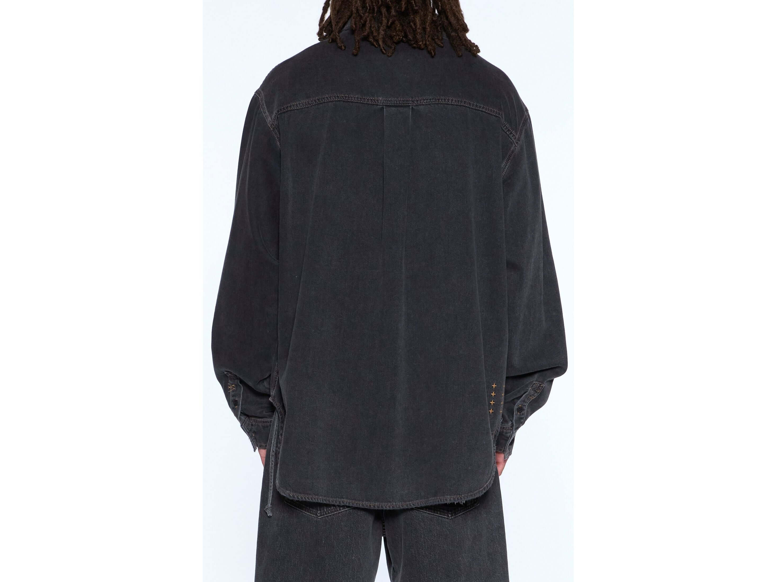 VULTURE DENIM LS SHIRT BAXTER BLACK