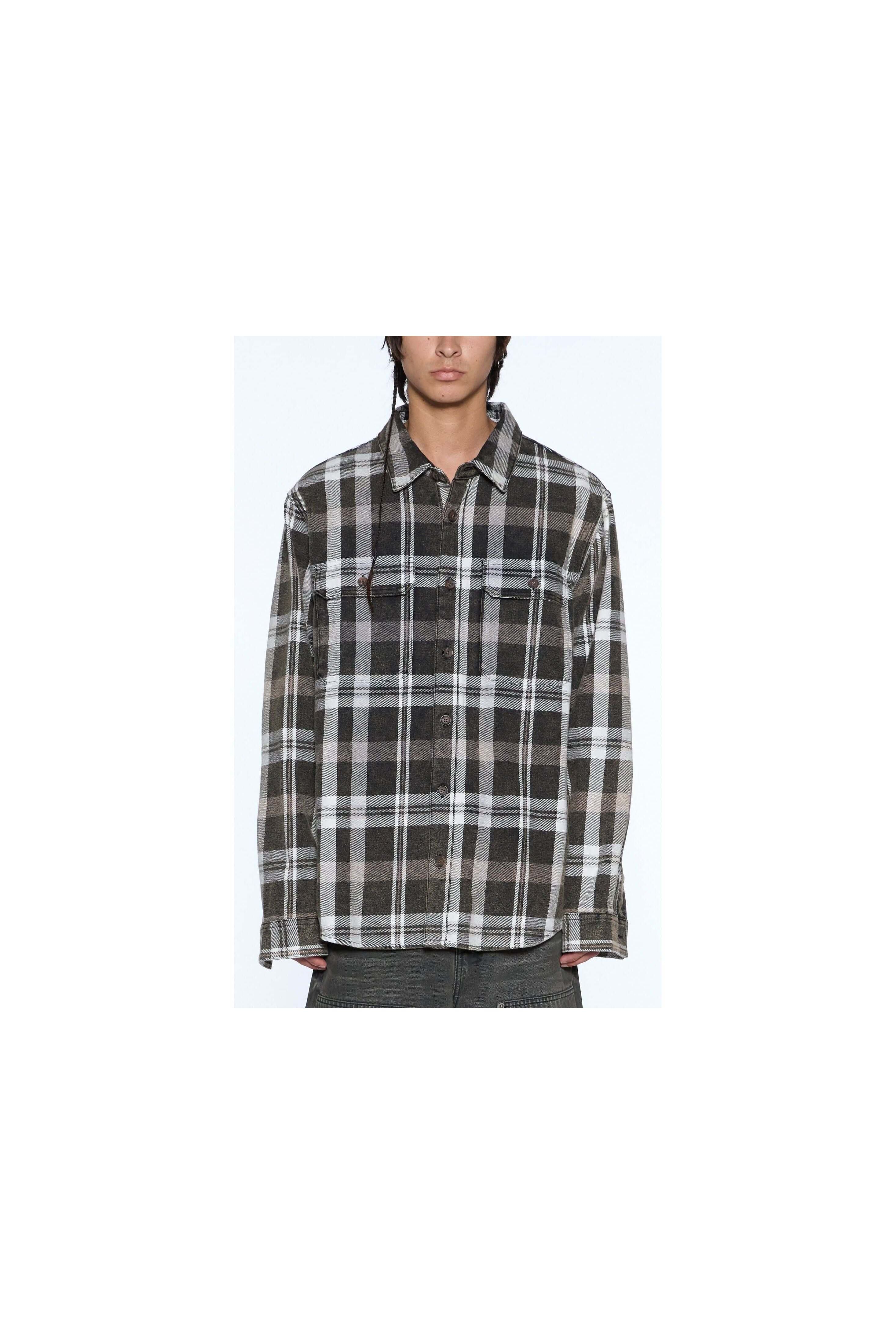 ROSEBOWL LS SHIRT 1999 BLACK CHECK