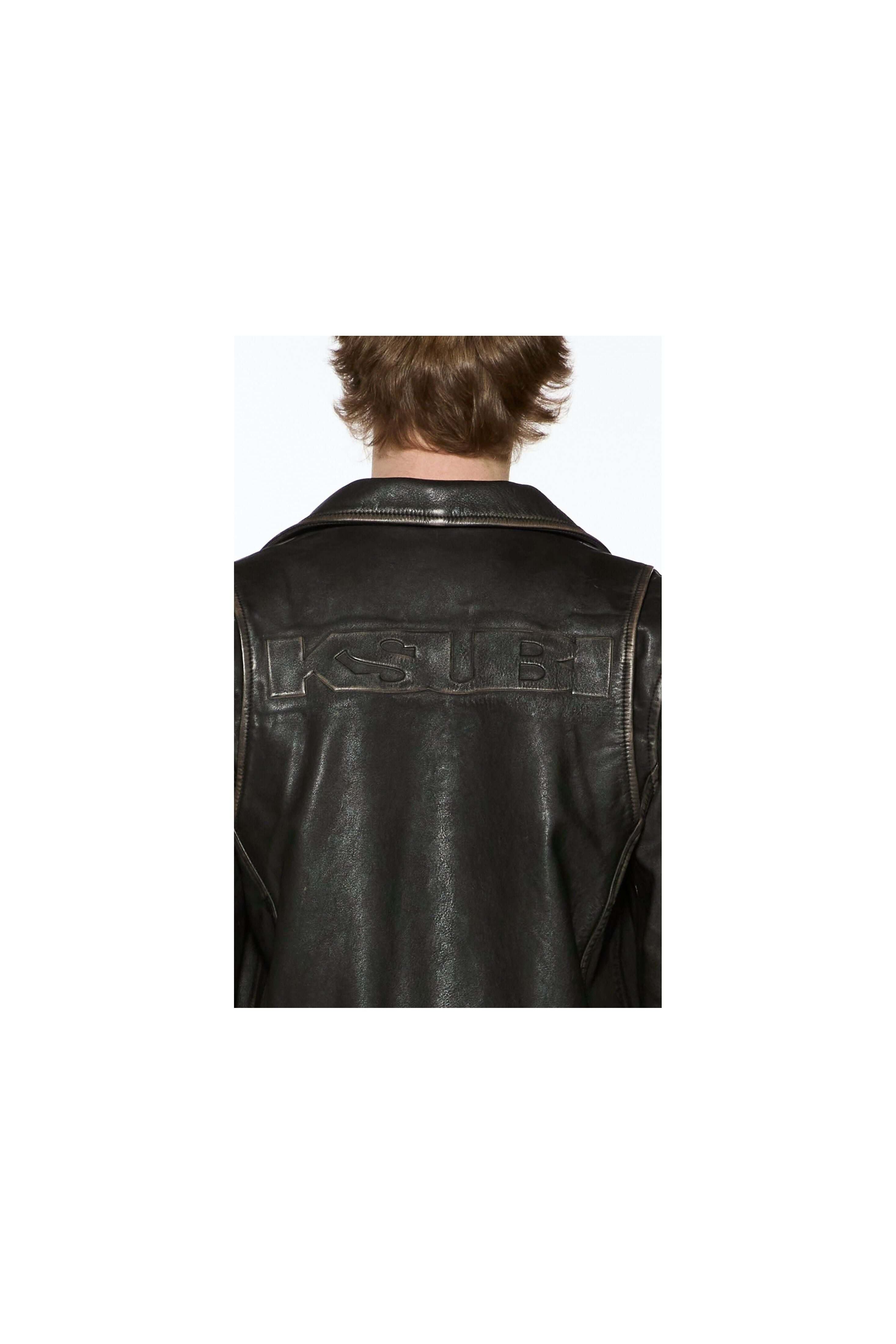 sott capitol leather jacket black